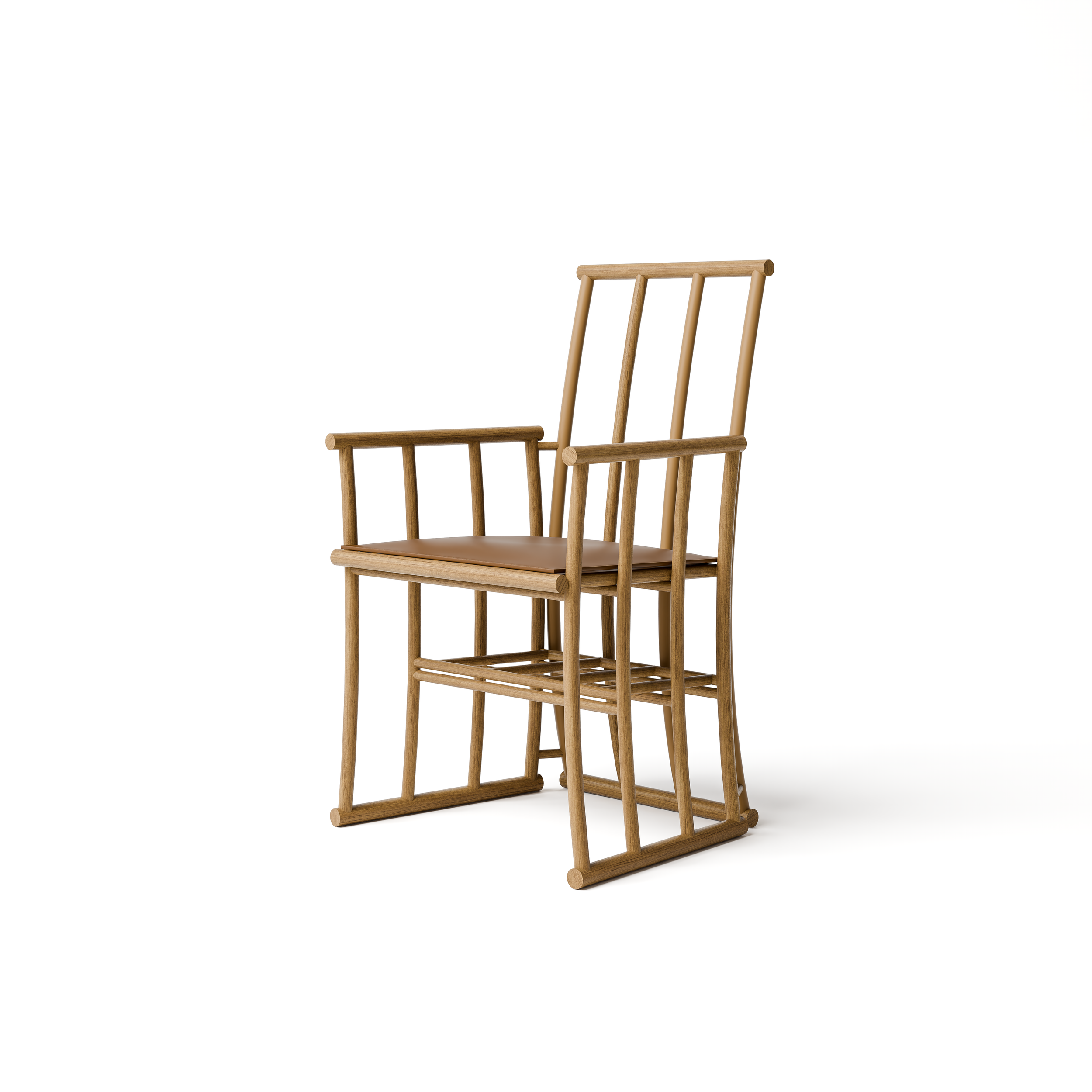  DINING CHAIR APC02 NATURAL TEAK 