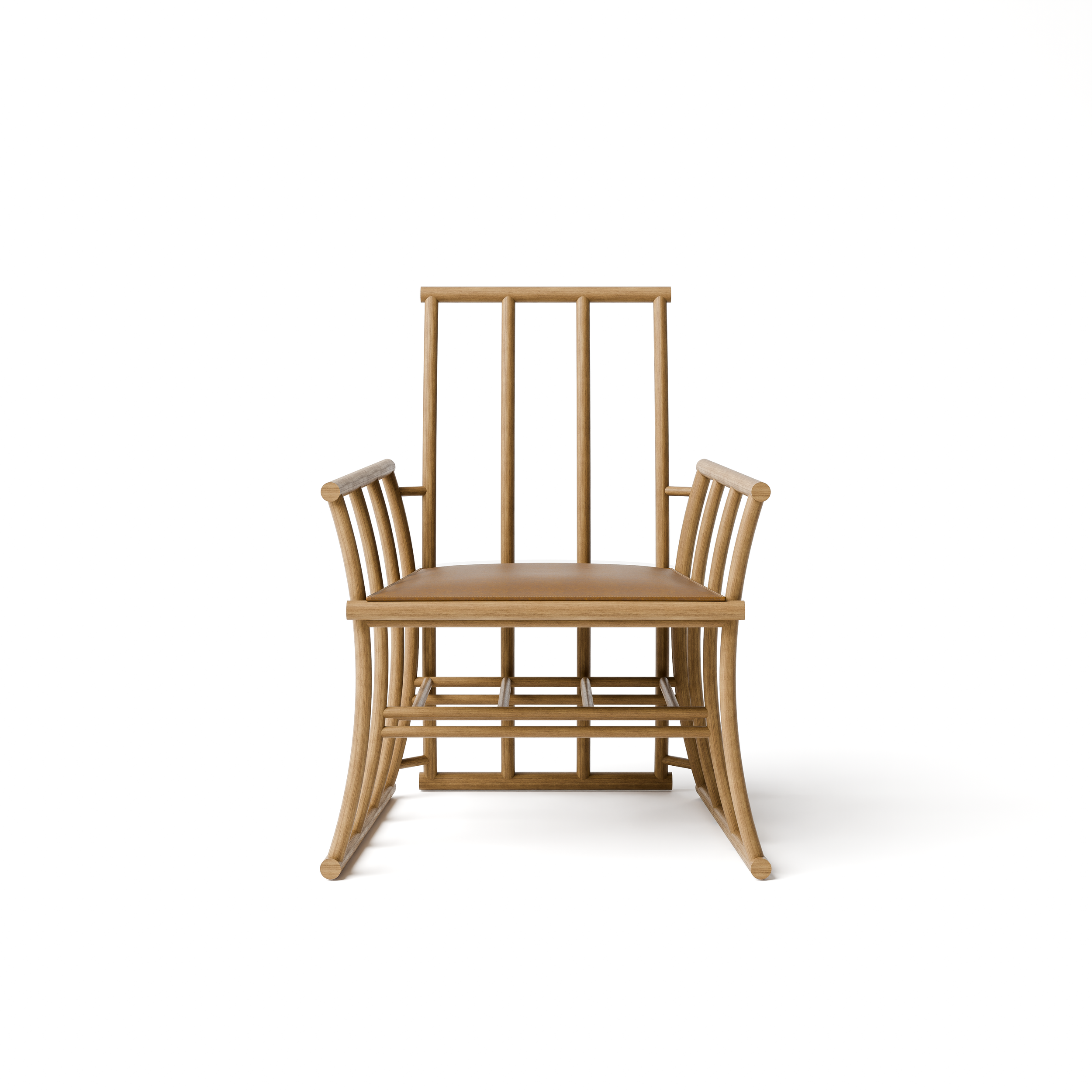  DINING LOUNGE CHAIR APL02 NATURAL TEAK 