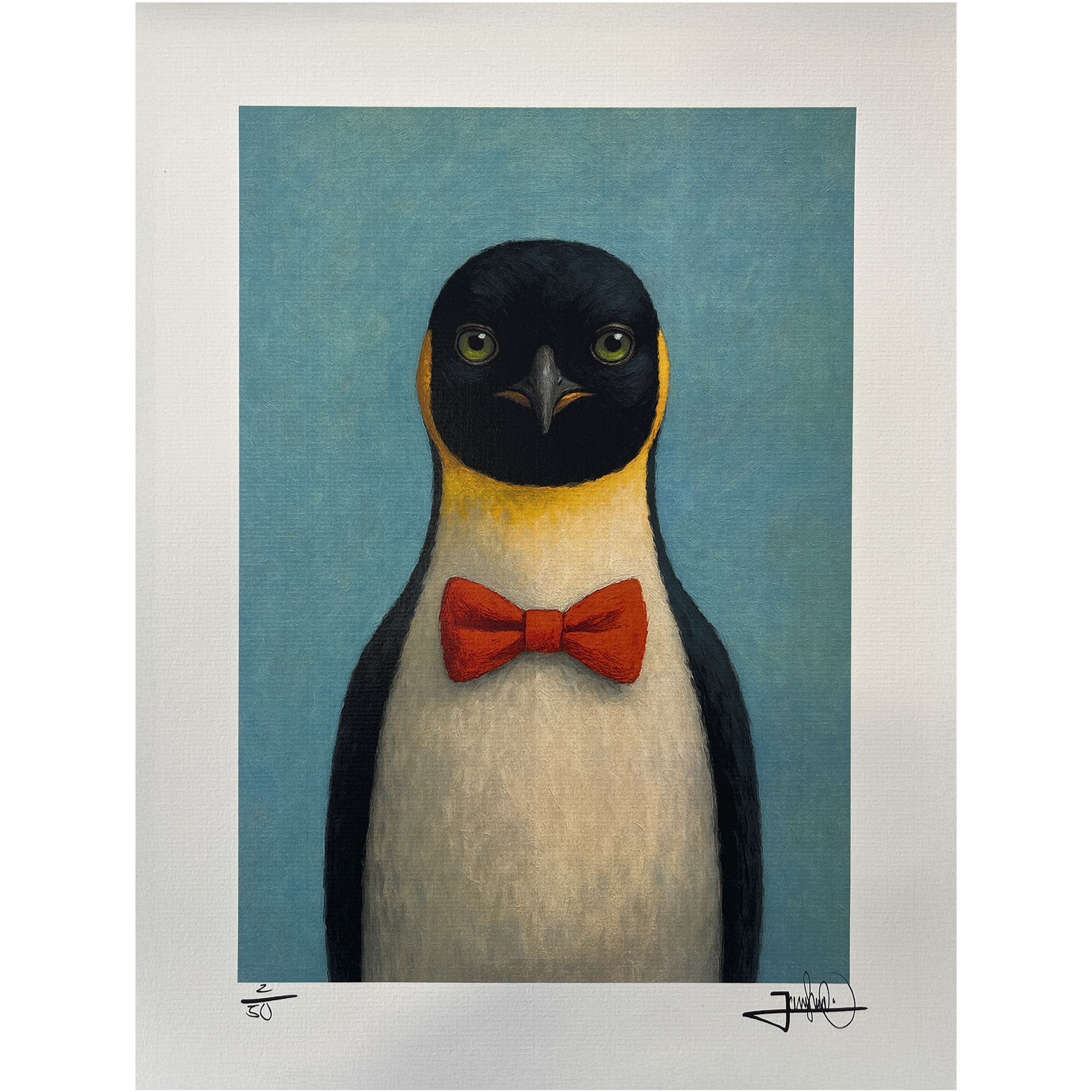Signed and numbered limited edition art print by Jonas Skov,