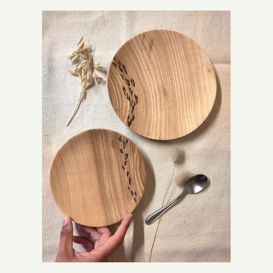 Assiette "Danse de Graines"