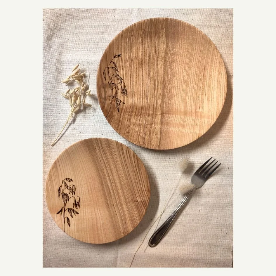 Assiette "Folle Avoine"