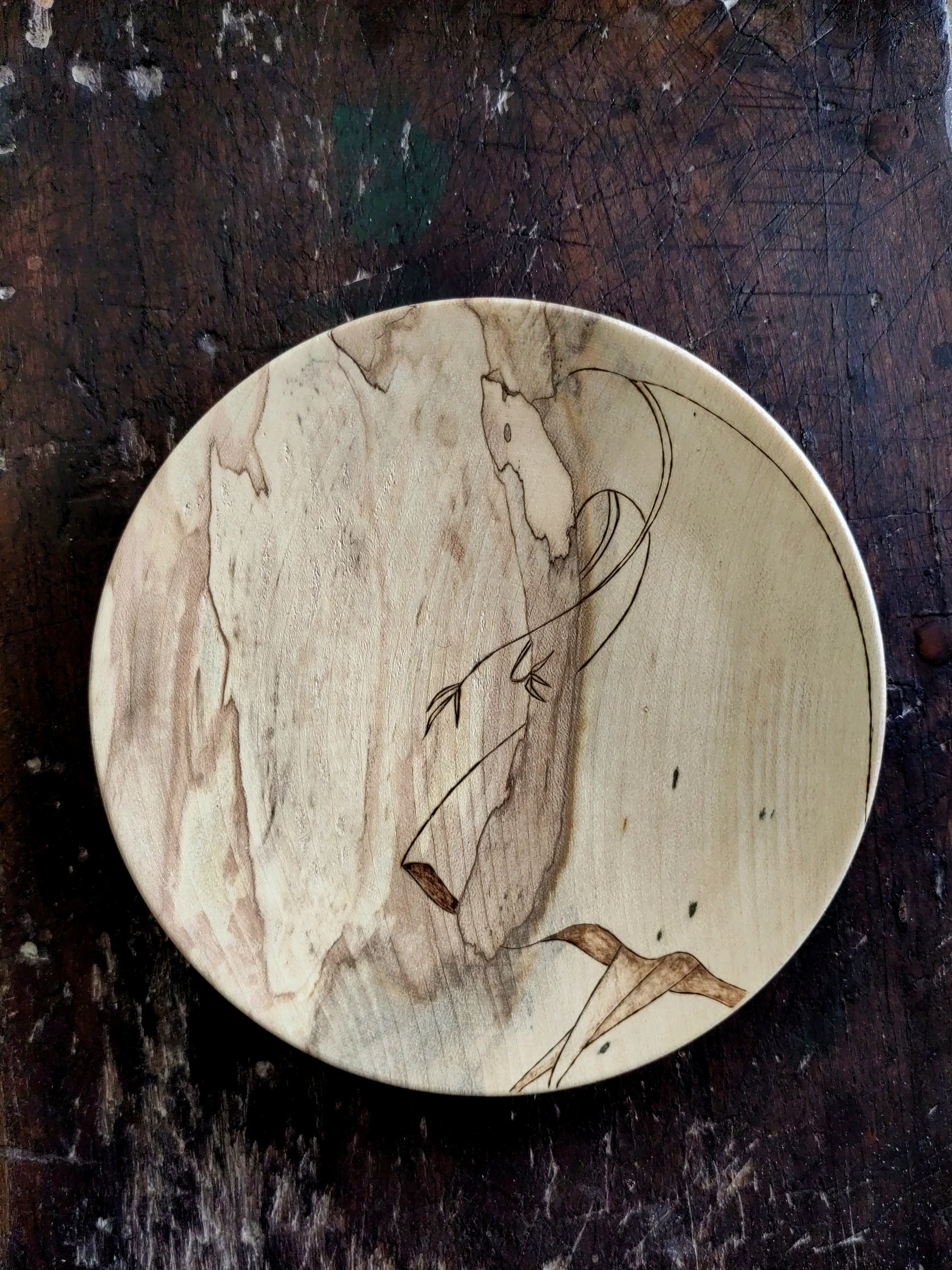 Assiette Personnage