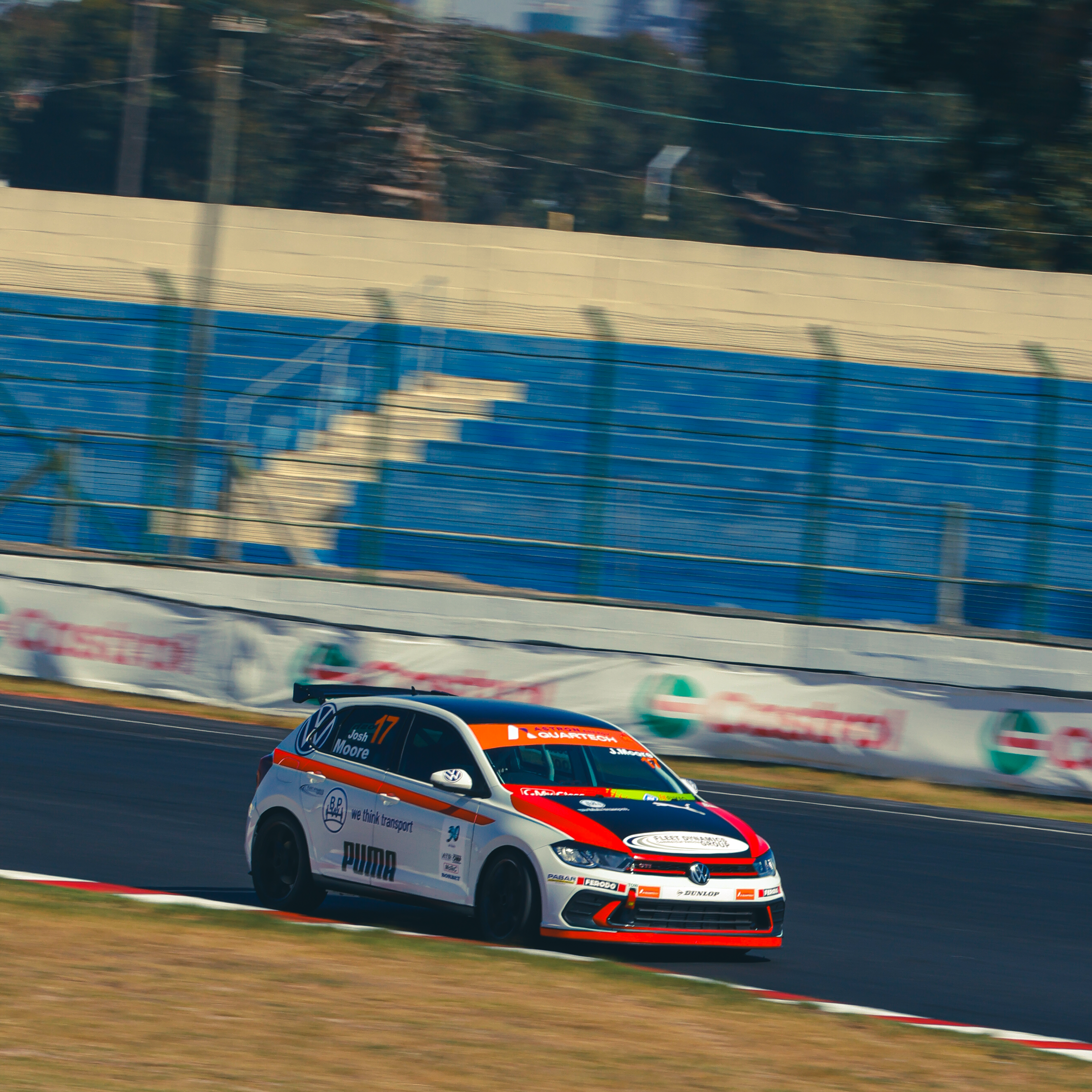 Encouraging Pace for Josh Moore Despite Late Race Retirement