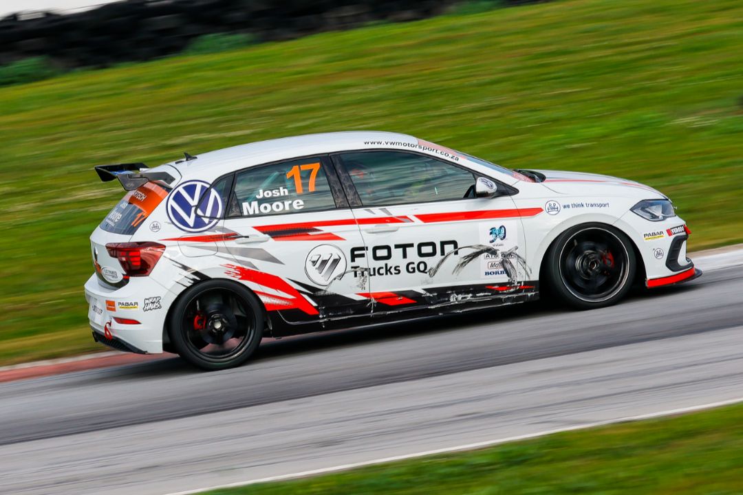 Top Six for Josh Moore in Volkswagen’s Anniversary Aldo Scribante Weekend
