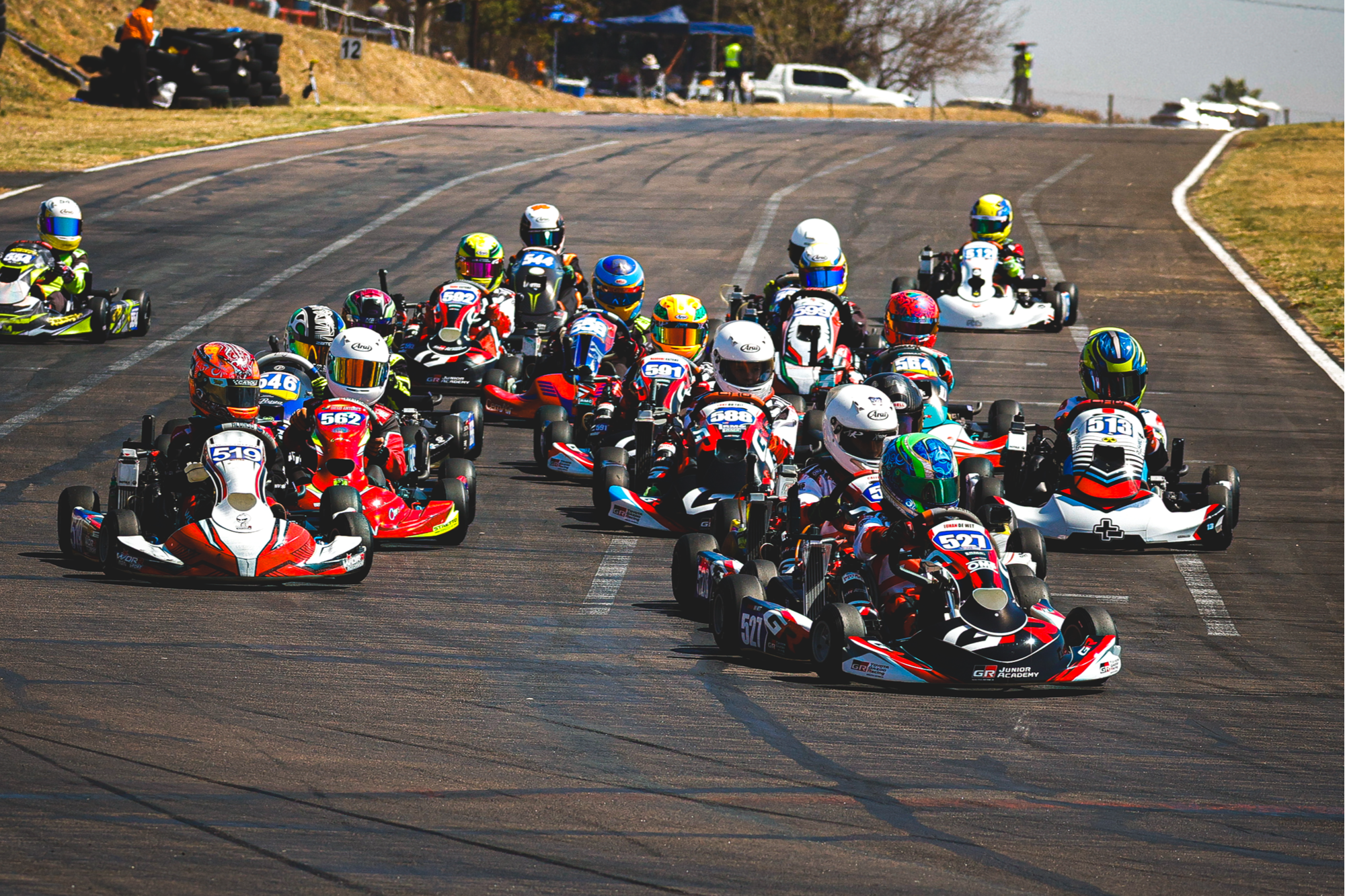 Rookie De Wet Seals National Mini MAX Podium