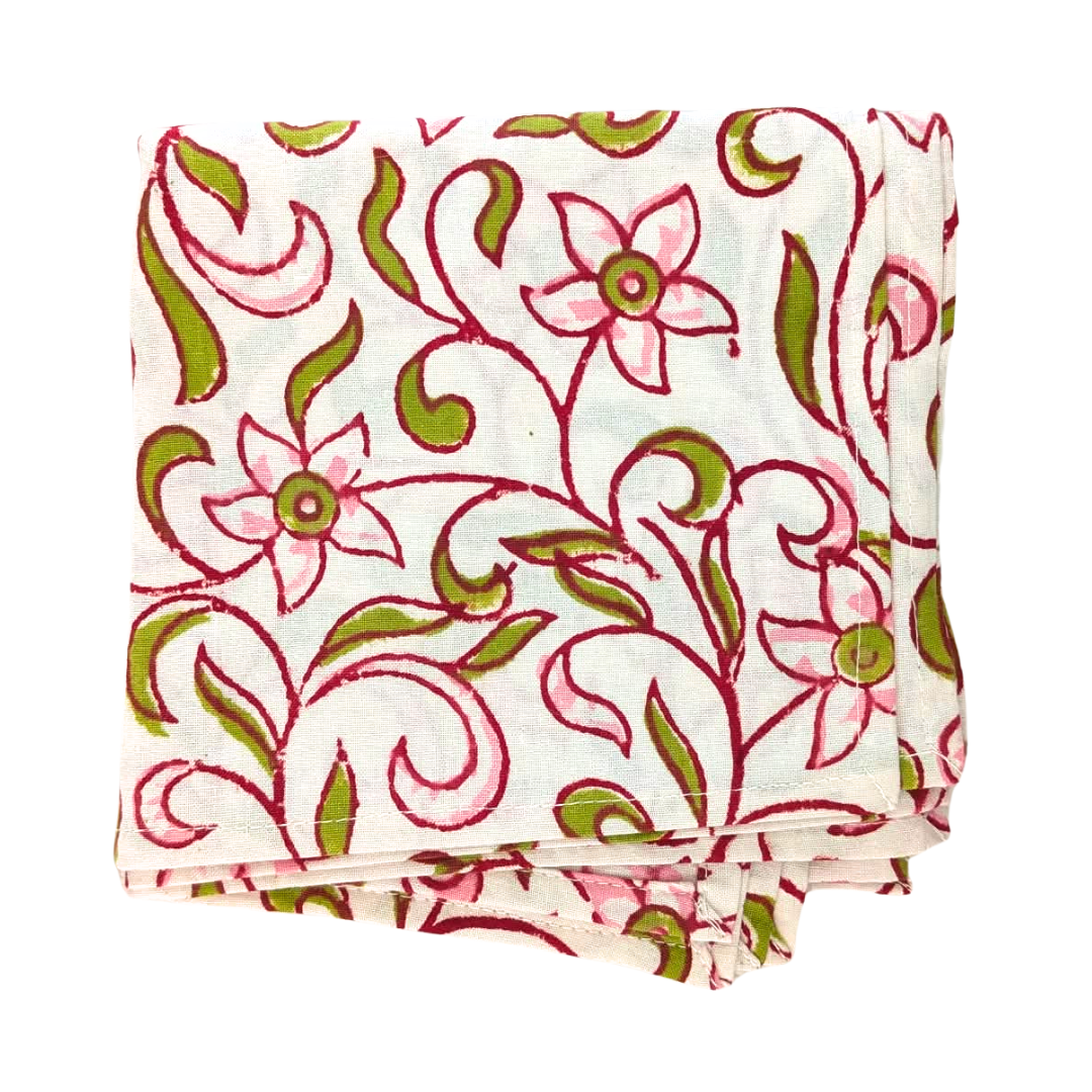 Napkins (Pink, Red, Green)