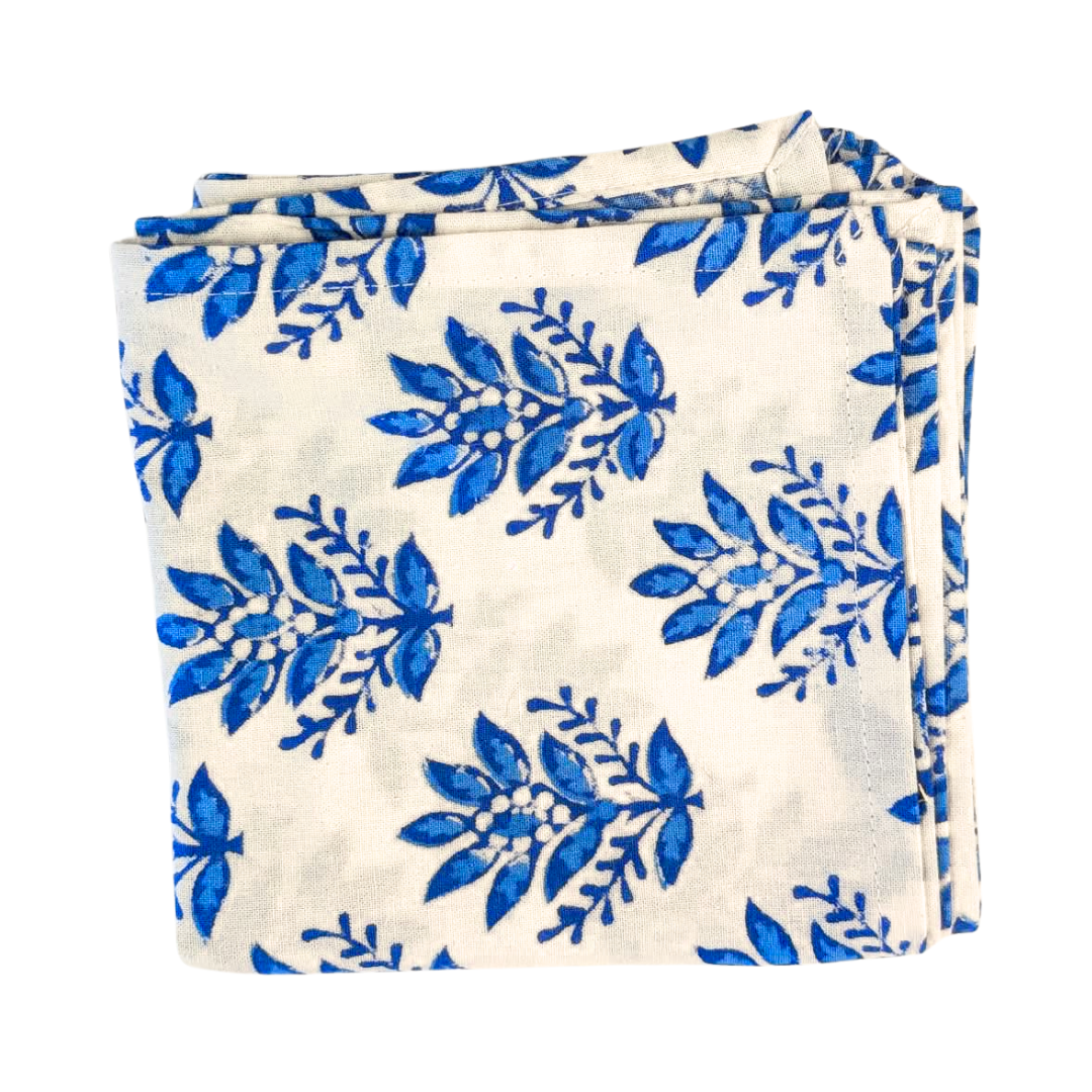 Napkins (White, Blue)
