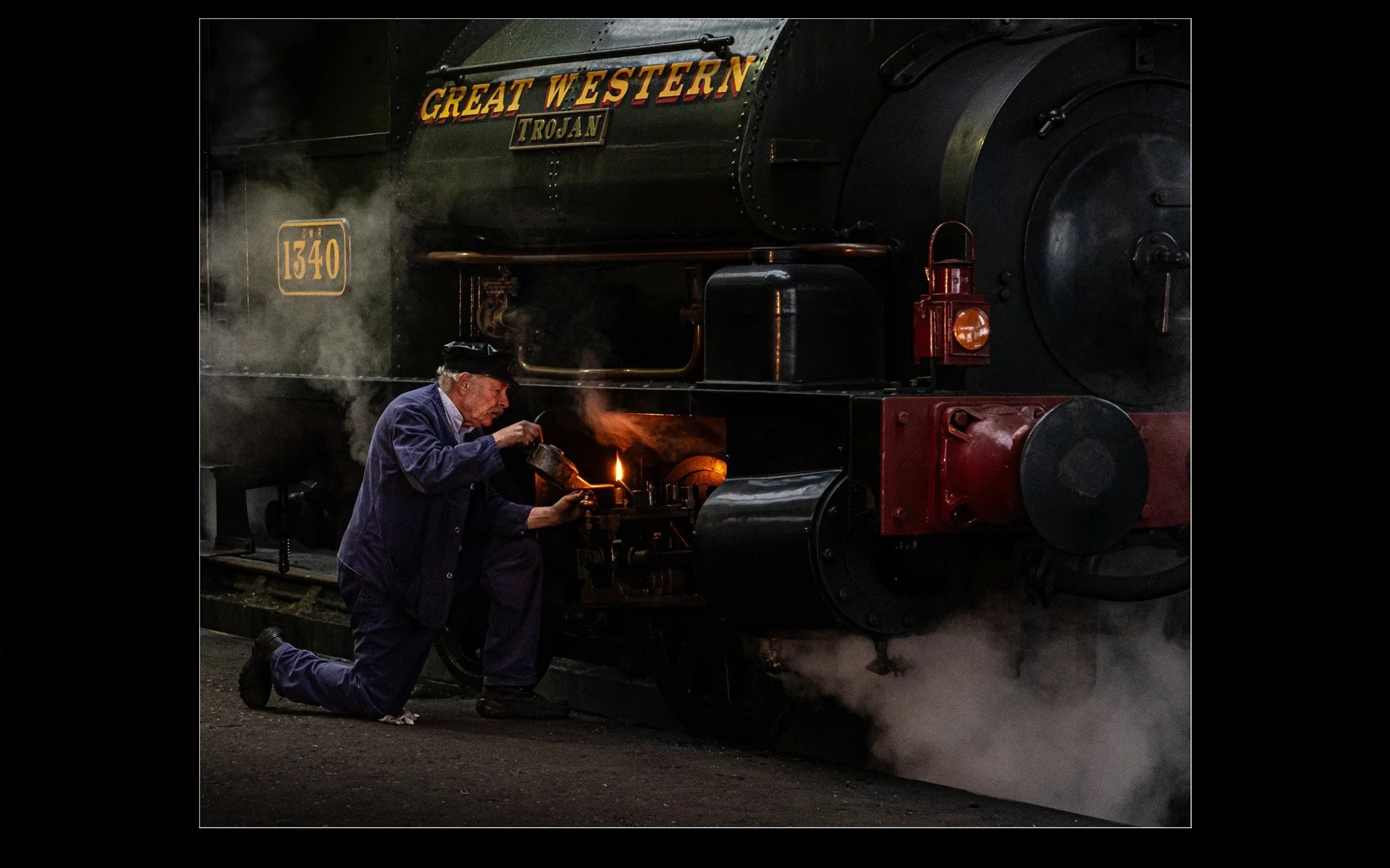 Nick Wainwright - Firing up Trojan 2