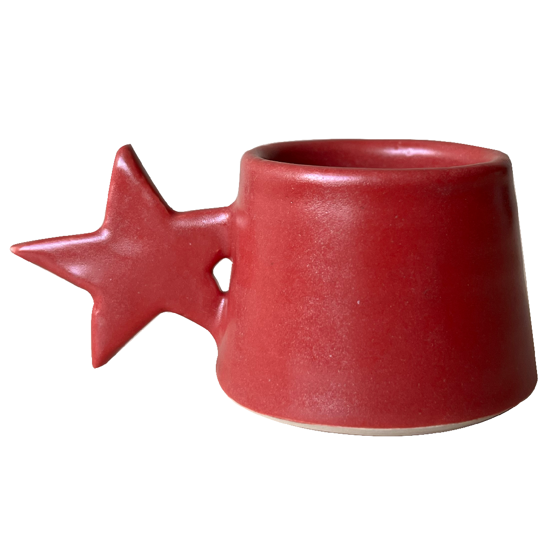 STAR ESPRESSO CUP - RED