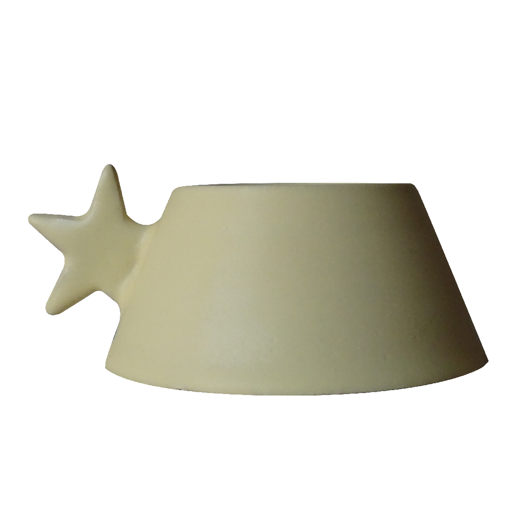 MEDIUM STAR CUP - BUTTER YELLOW