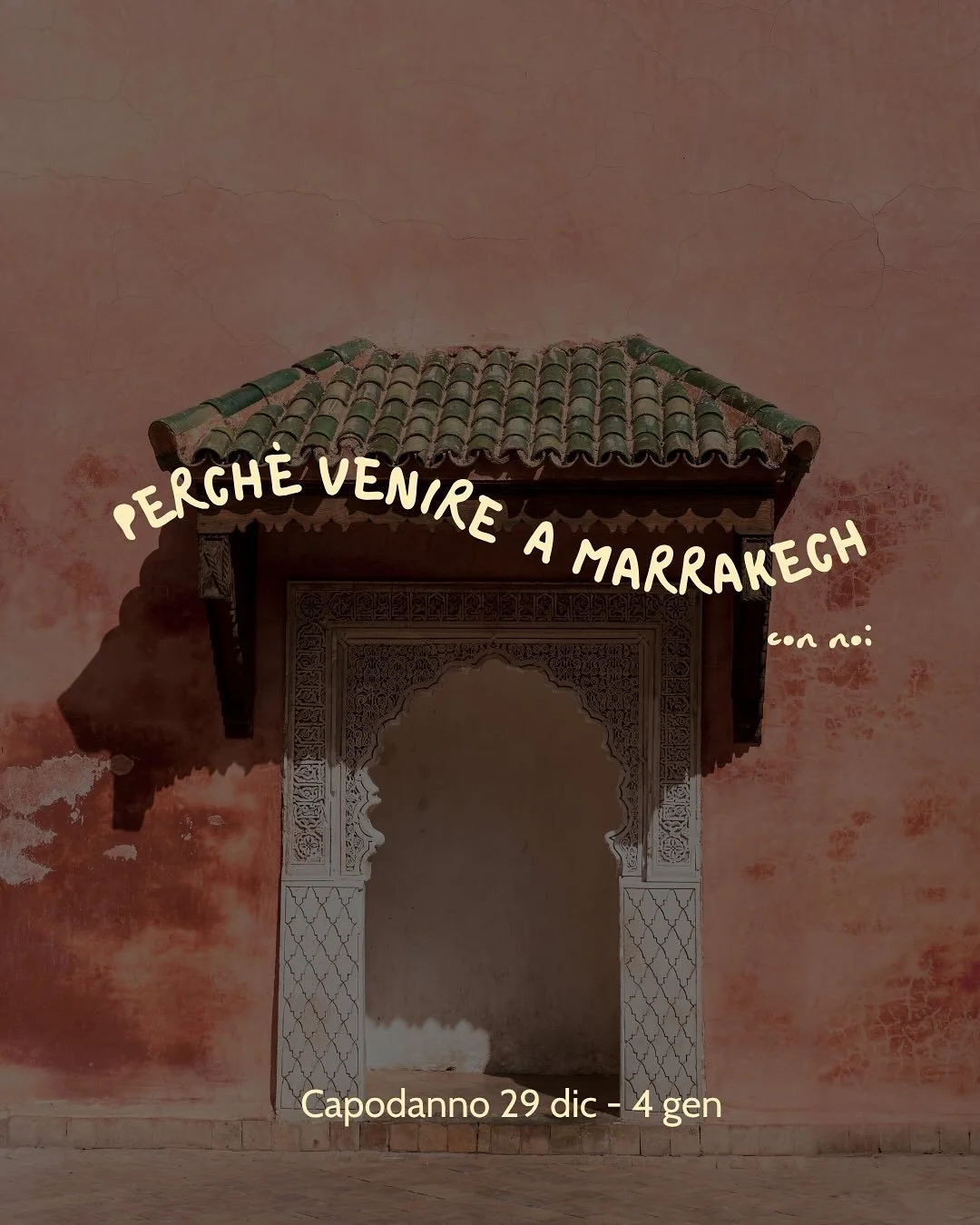 A volte quello che ti serve &egrave; un biglietto per Marrakech ✈️ 
Non devi fare niente. Solo concederti di esserci. 

Entra nella community di Me lo merito: stare bene, stare insieme, stare al sole 🌞

#melomerito #viaggidigruppo #womencommunity #g