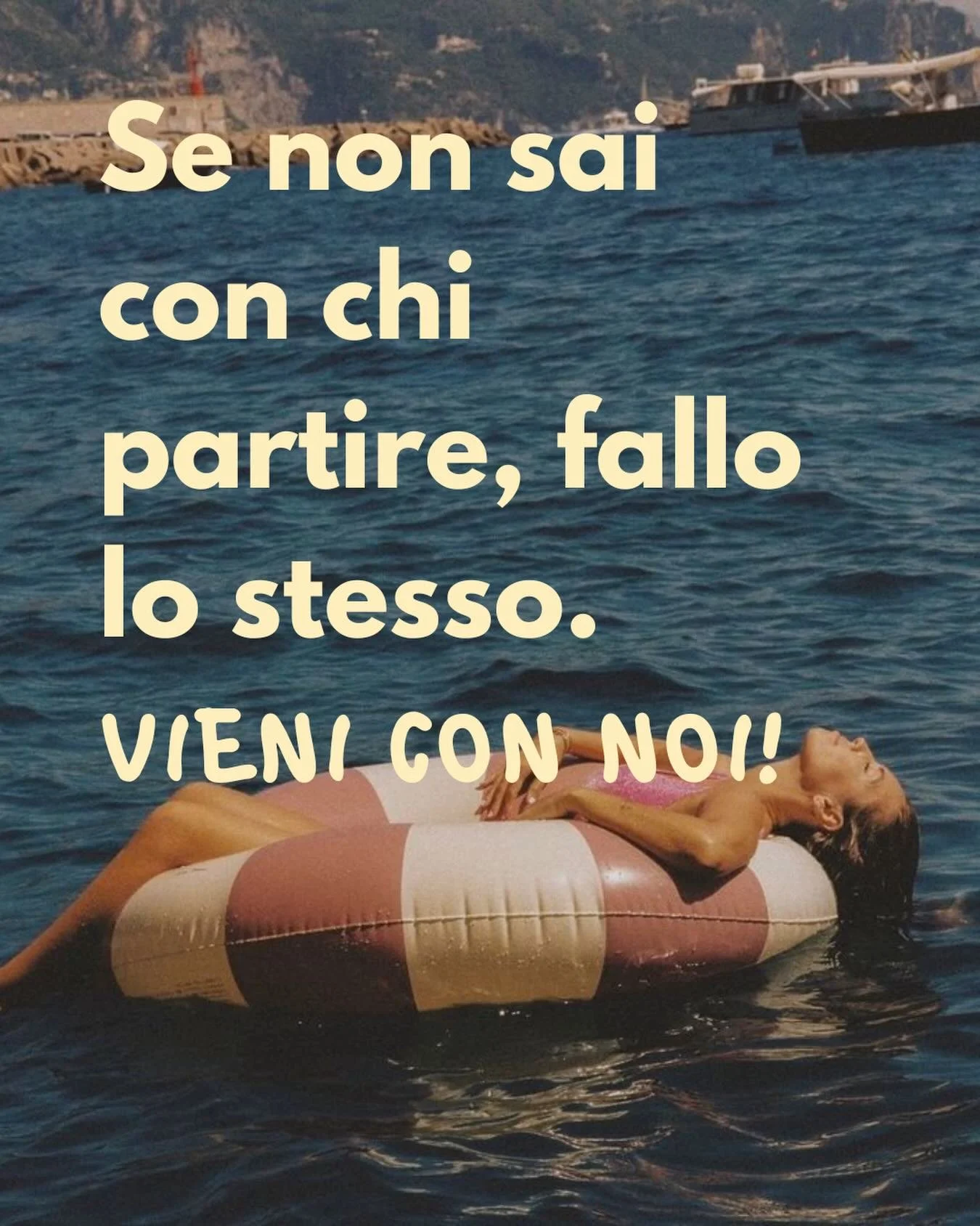 Me lo merito &egrave; lo spazio che non riuscivo a trovare.
Oggi so che pu&ograve; servire anche a te.

Se non sai con chi partire, fallo lo stesso.
e vieni con noi. 

#solotravels #viaggidigruppo #girlsweekend #retreat