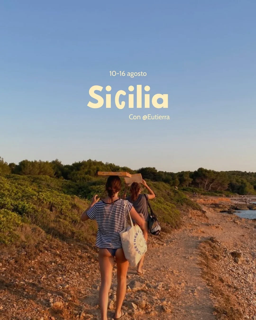 Dal 10 al 16 agosto partiamo per la Sicilia 🌞 
Questo retreat nasce in collaborazione con @eutierra , un luogo dove natura, mare e spirito outdoor si incontrano, dando vita a un&rsquo;esperienza unica. Qui ti svegli con il suono delle onde, entri in