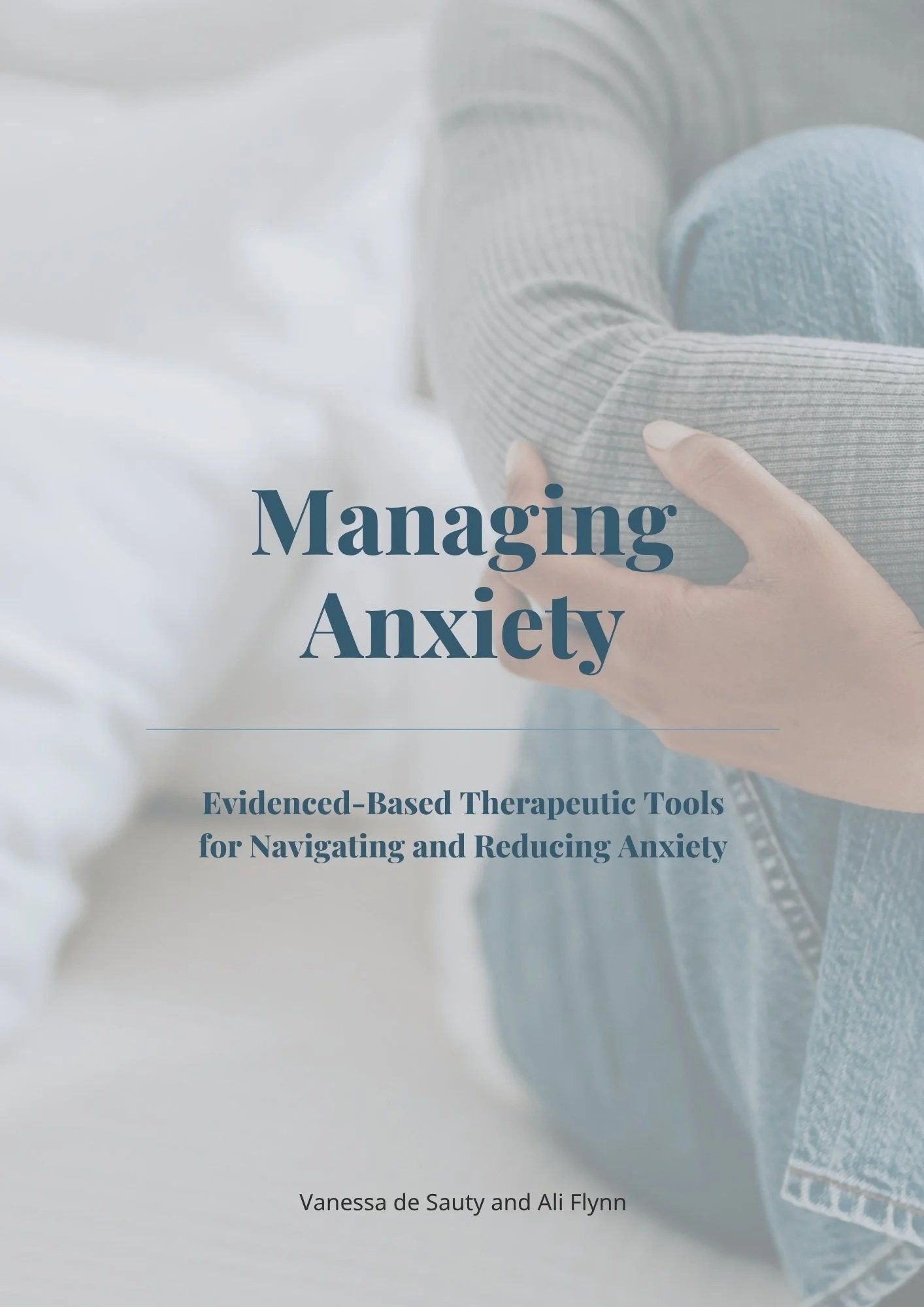 Purchase your workbook here. 48 Pages of Exercises to manage your anxiety from Cognitive Behaviour Therapy and Acceptance and Commitment Therapy.