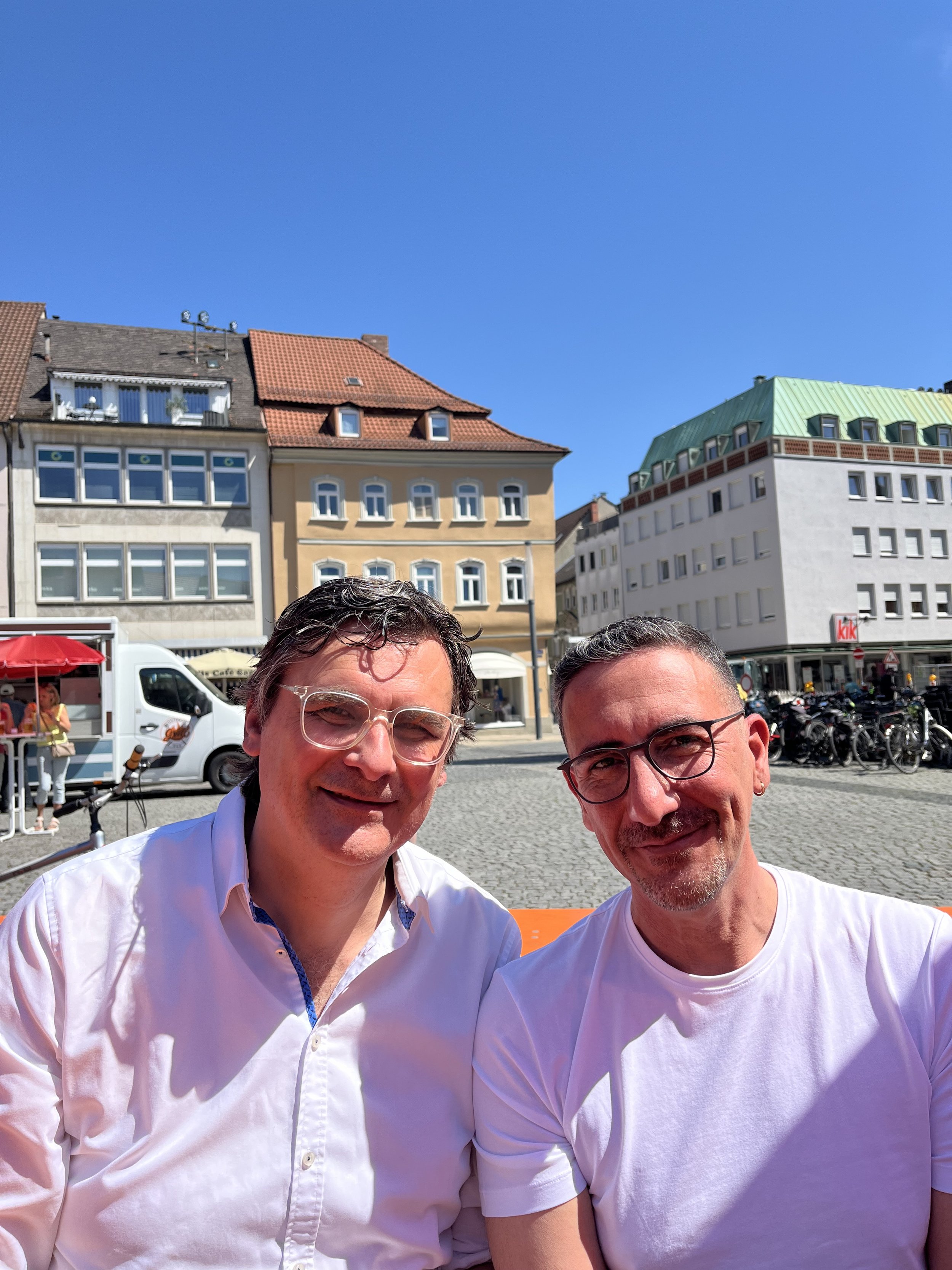 Gemeinsam mit meinem Ex-Stadtratskollegen Sinan Öztürk, heute stv. Landesbezirksleiter ver.di Bayern