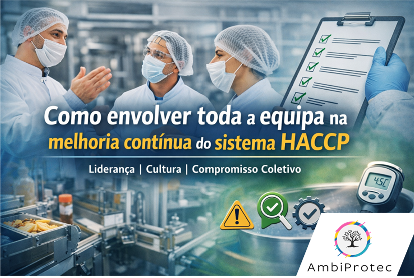 Como envolver toda a equipa na melhoria contínua do sistema HACCP