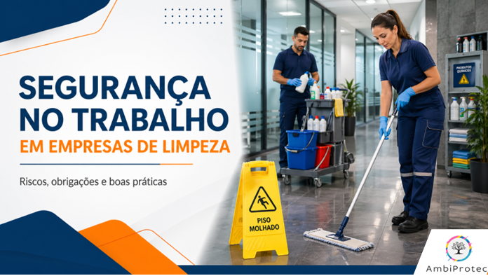 Segurança no Trabalho em Empresas de Limpeza: riscos, obrigações e boas práticas