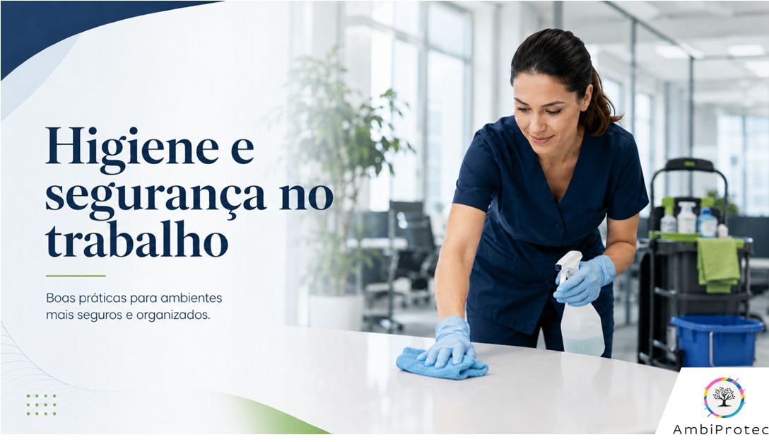 Higiene e segurança: duas bases essenciais para ambientes de trabalho mais seguros e organizados