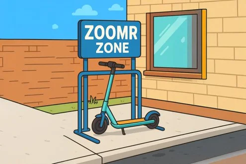 Zoomr Zone Electric Scooter Hubs in Victoria BC