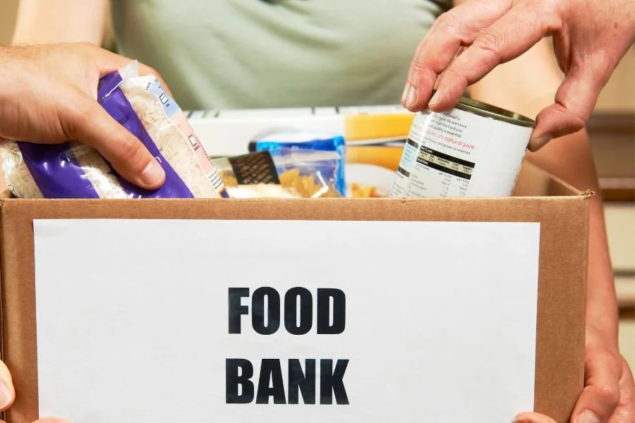 Residents rally behind food bank drive at Stockport care home