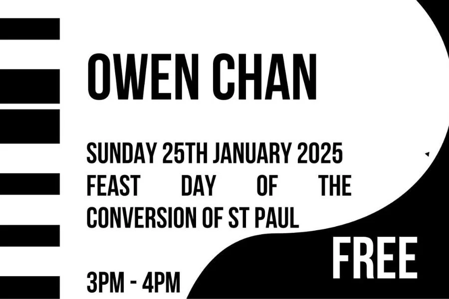 Owen Chan - Free Concert at St. Paul’s, Heaton Moor