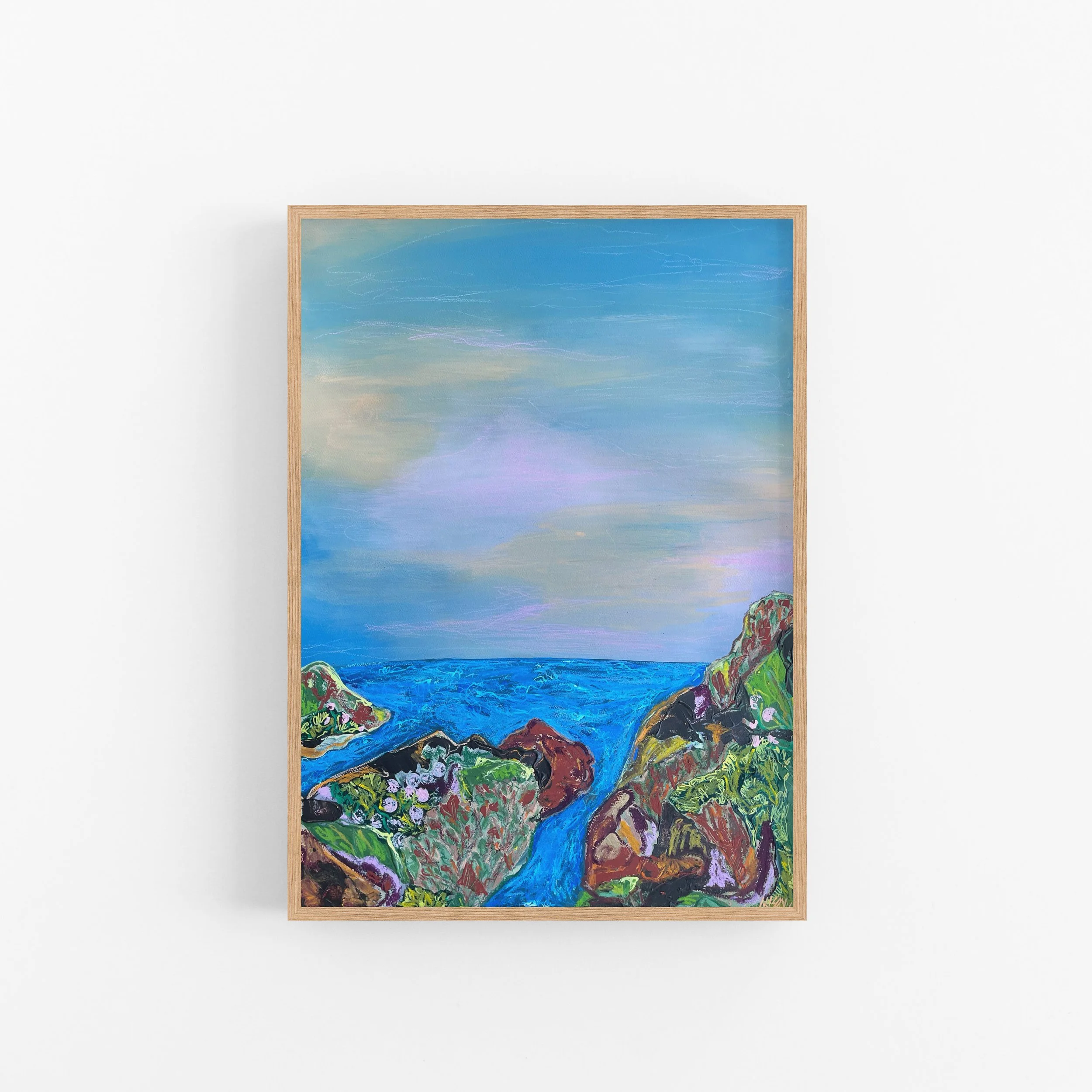 'Skies at Dusk" Original