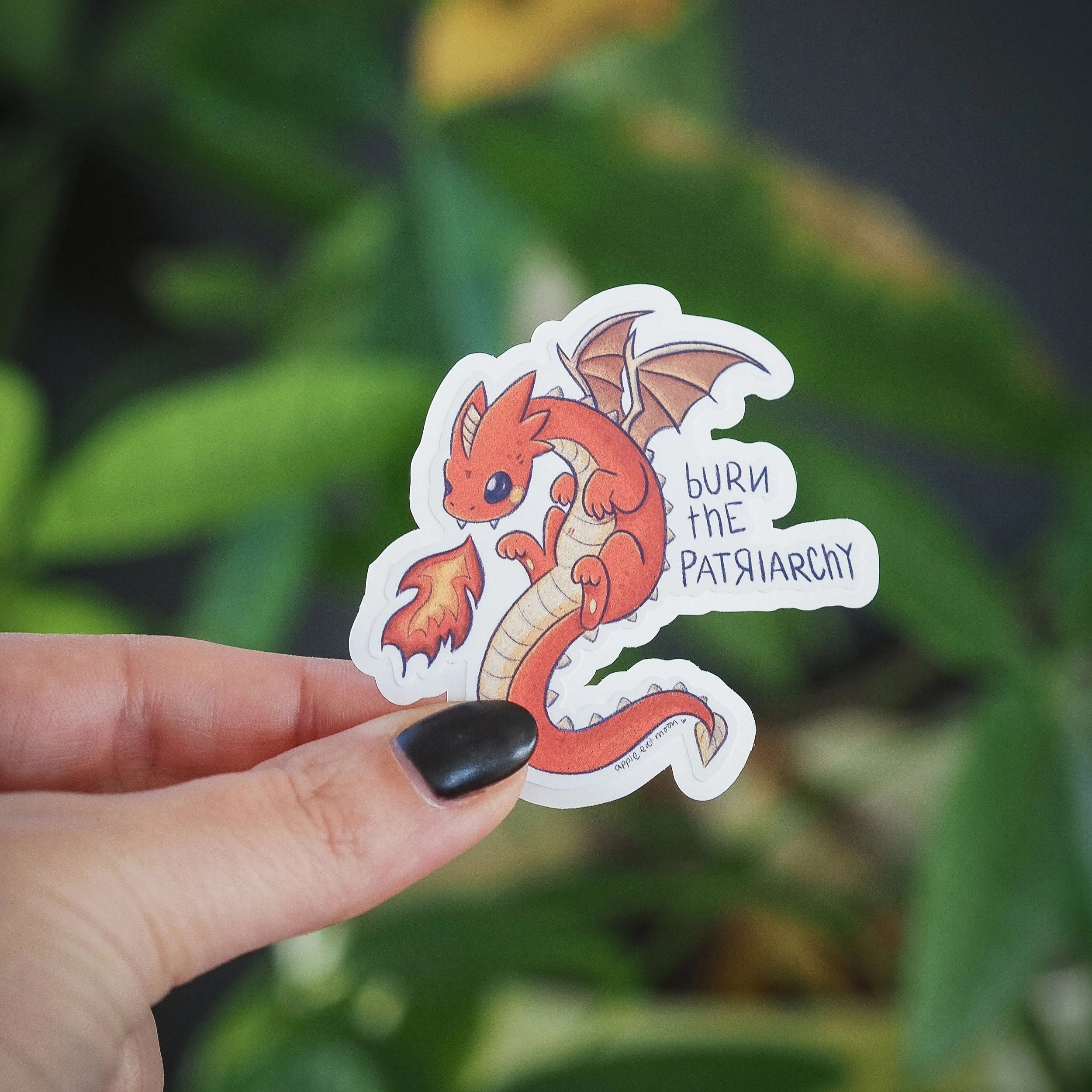 Burn the Patriarchy Sticker