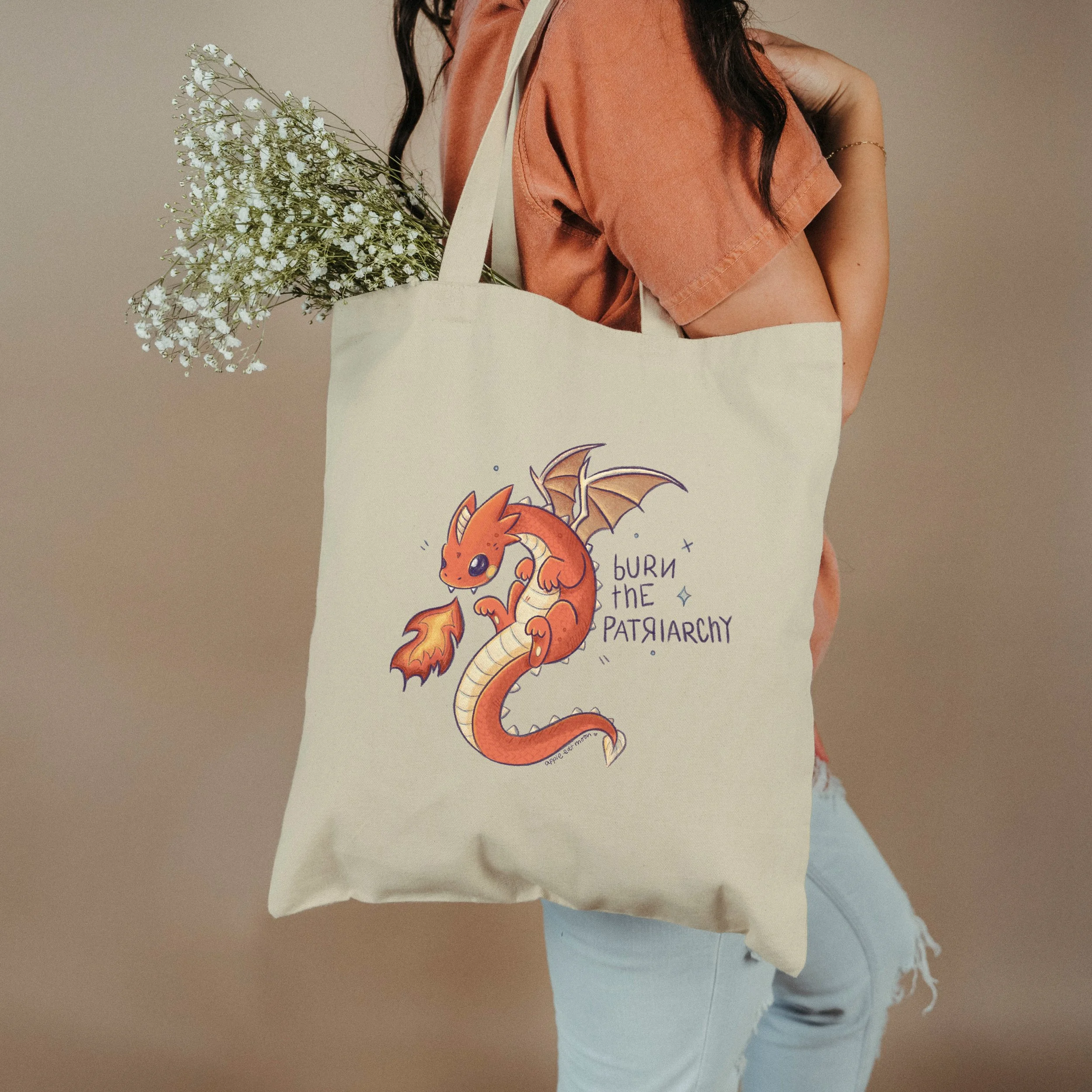 Stoffbeutel Burn the Patriarchy