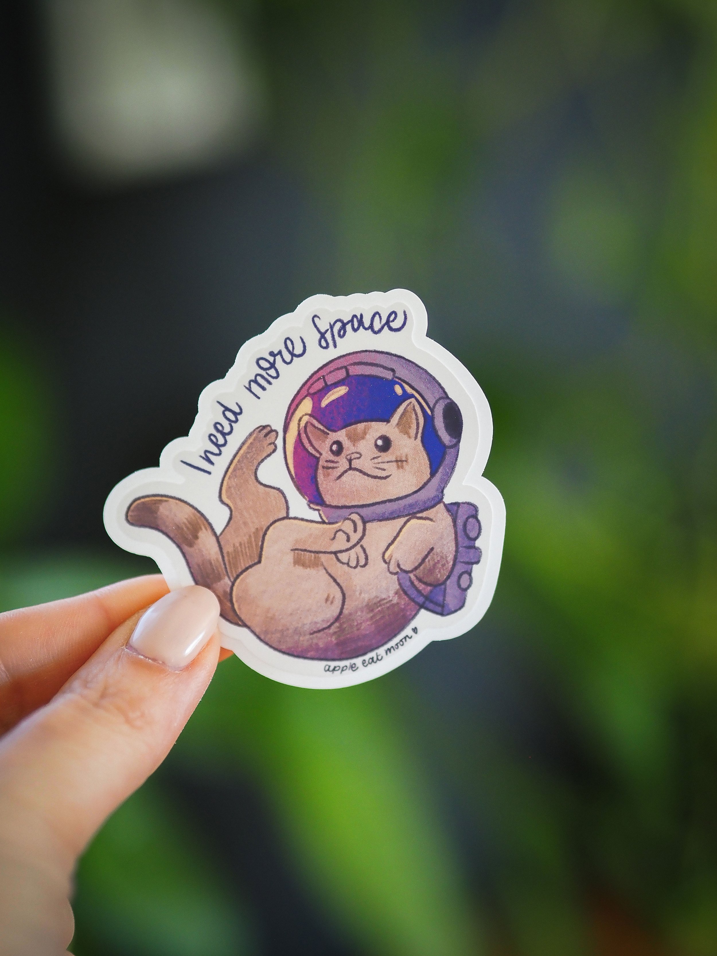 I need more space Sticker