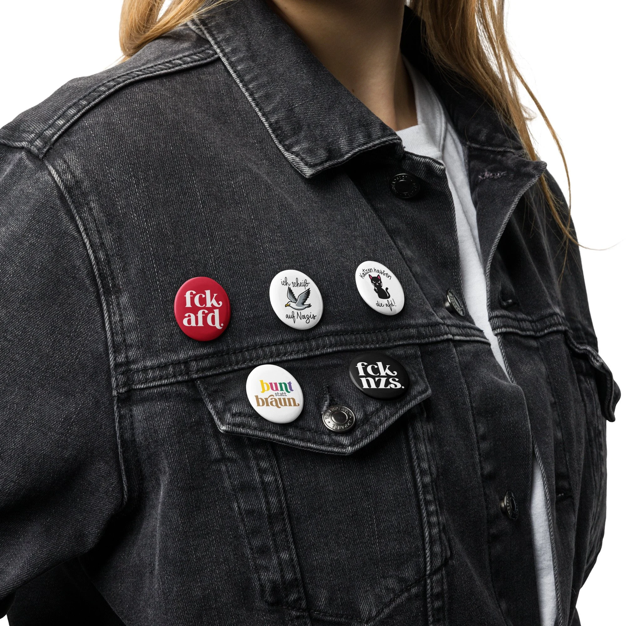 FCK NZS Button Set (5 Stück)