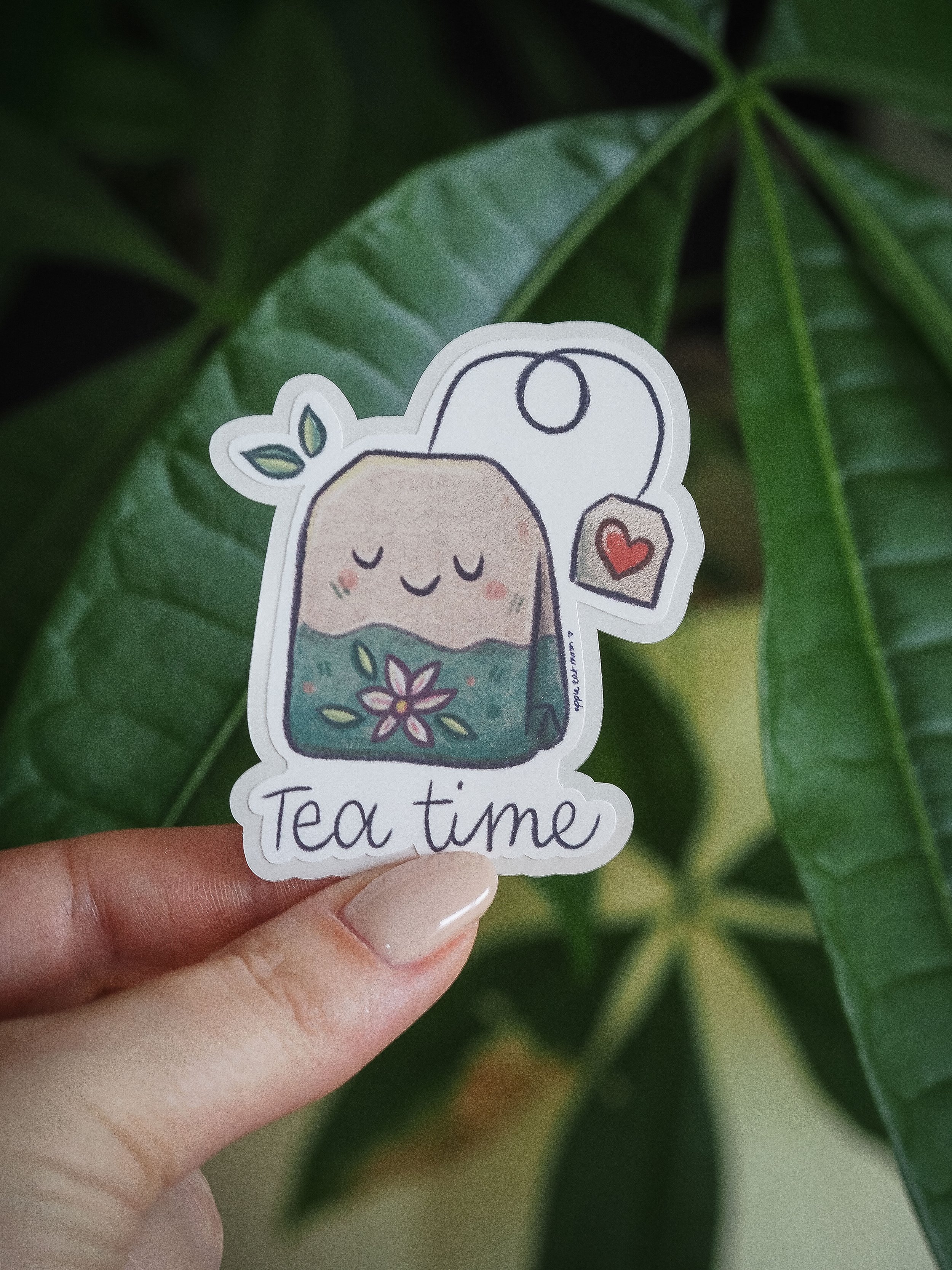 Tea Time Sticker