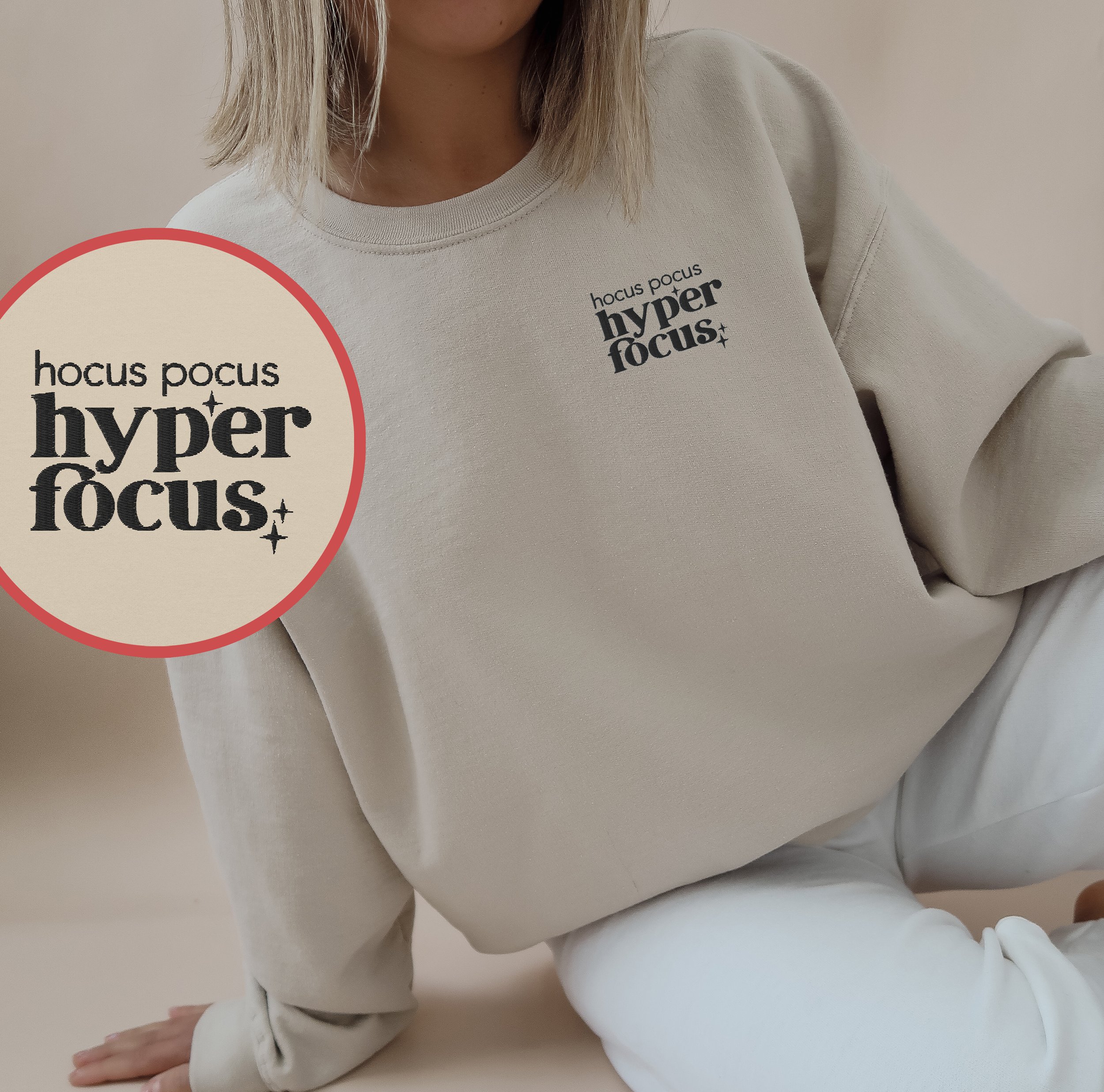 hocus pocus hyperfocus Sweatshirt