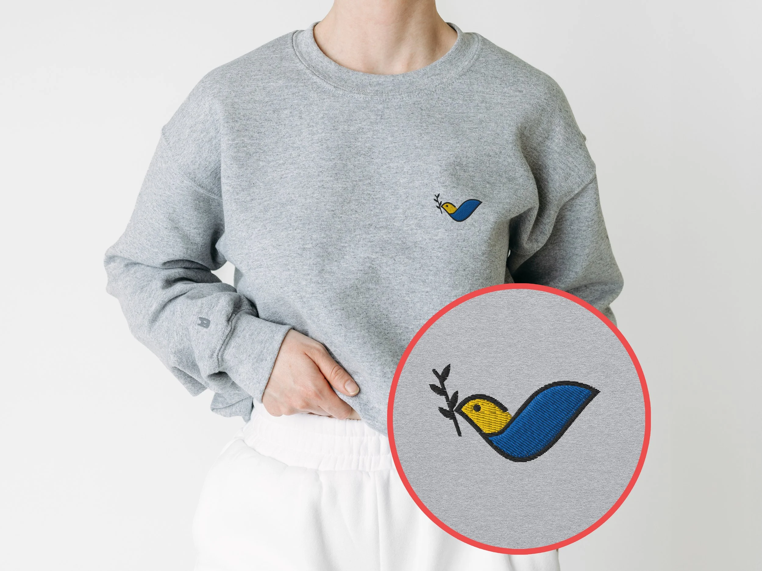 Friedenstaube Ukraine Sweatshirt