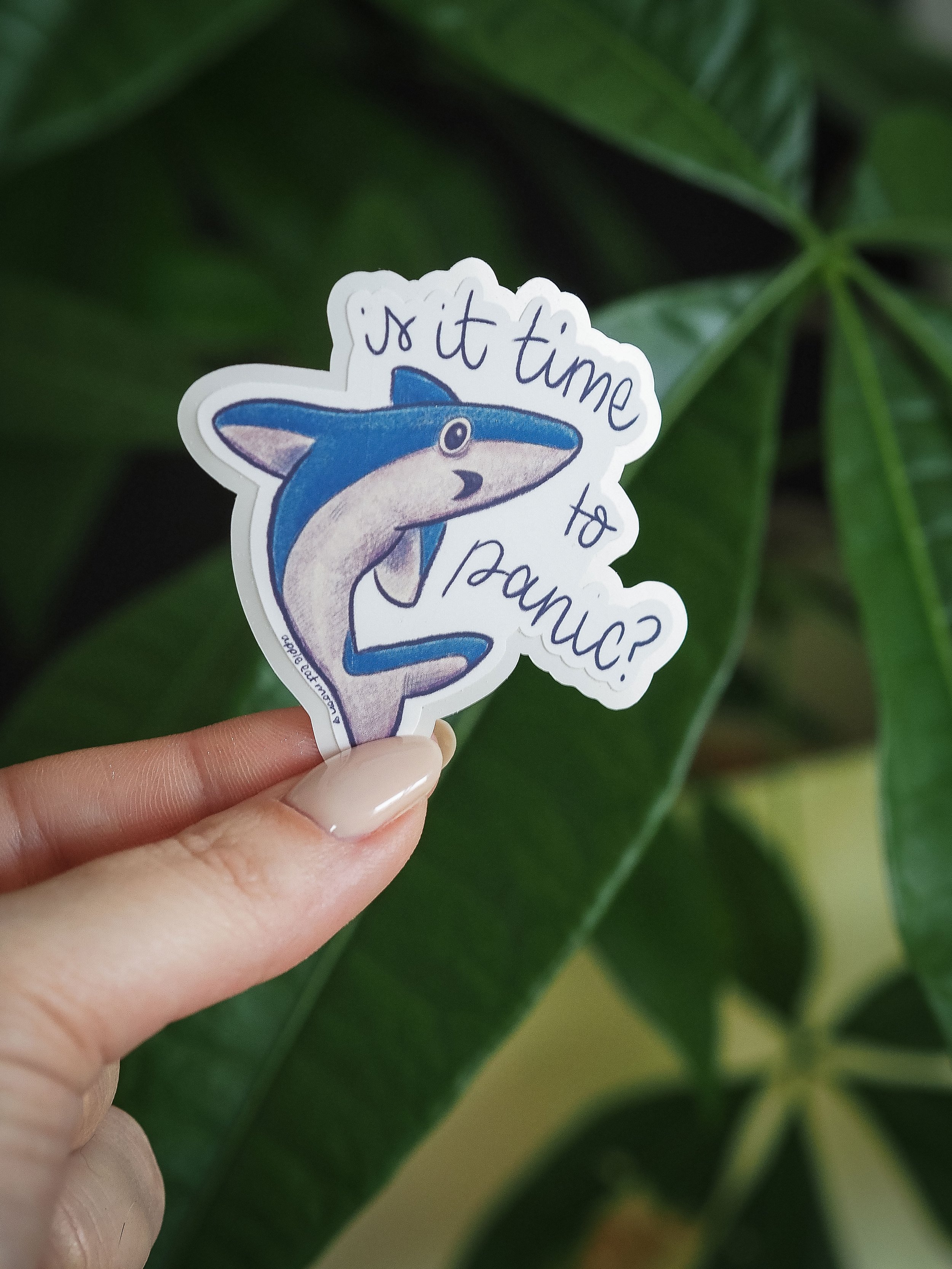 Is it time to panic? Sticker