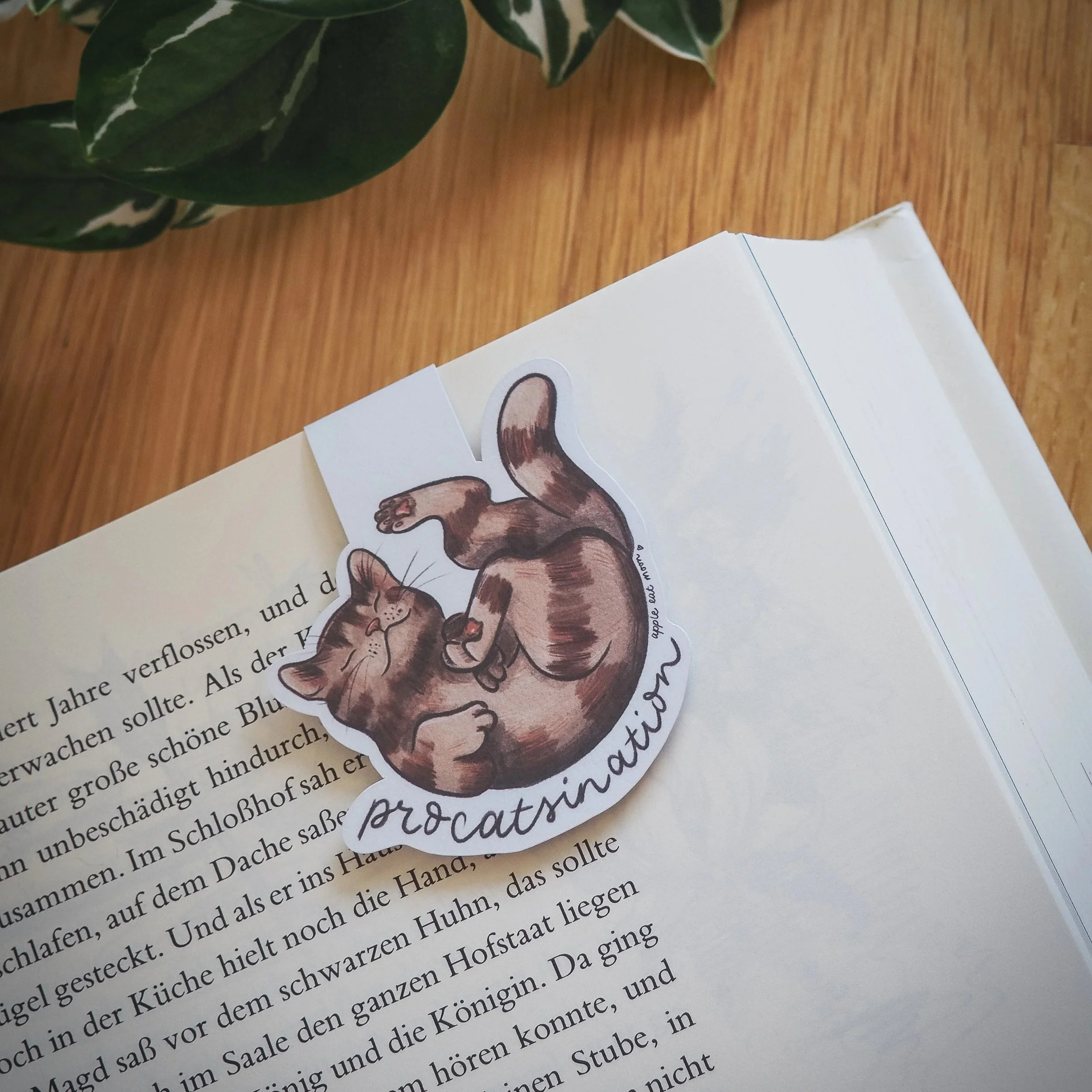 Procatsination Magnetlesezeichen