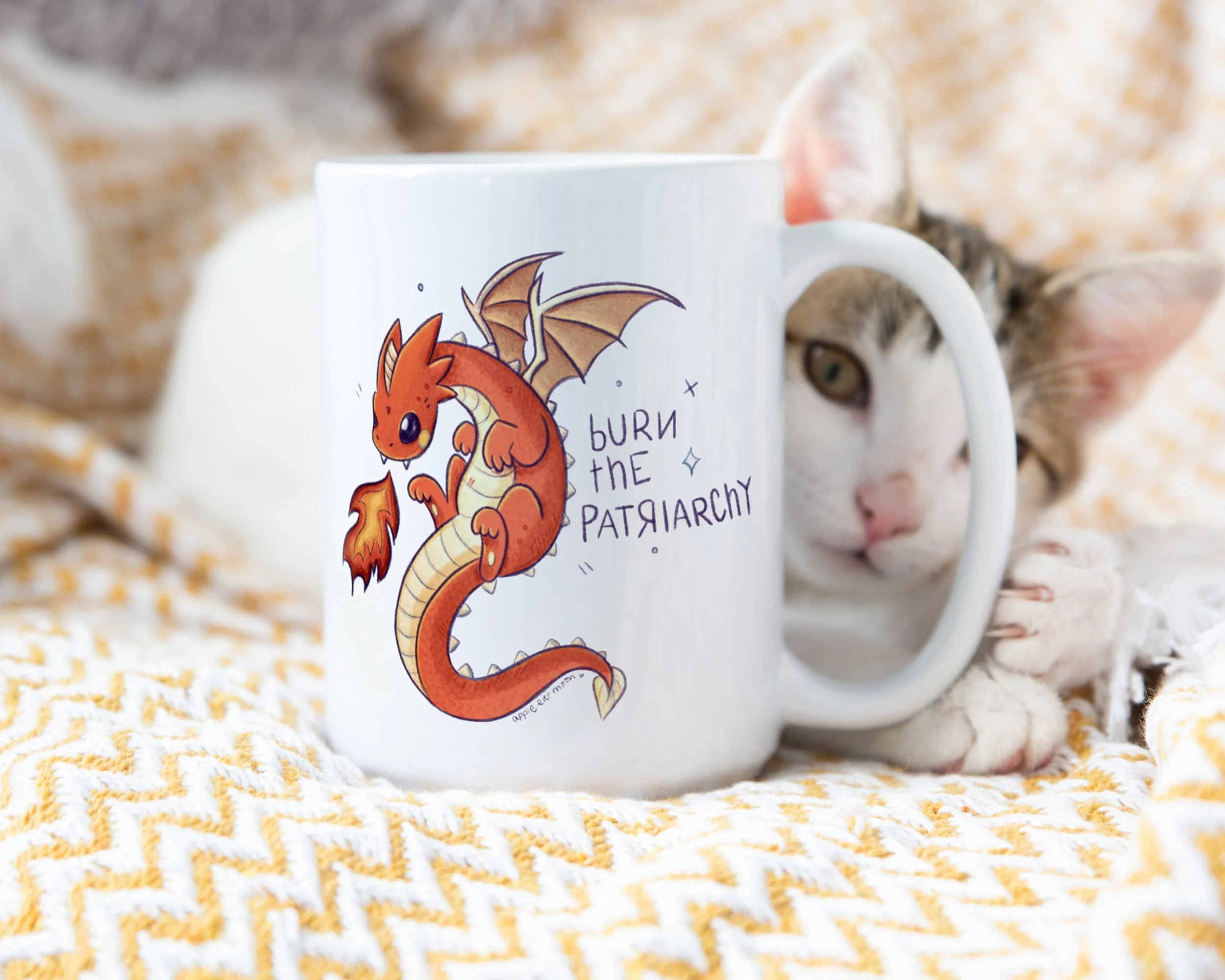 Burn the Patriarchy Tasse