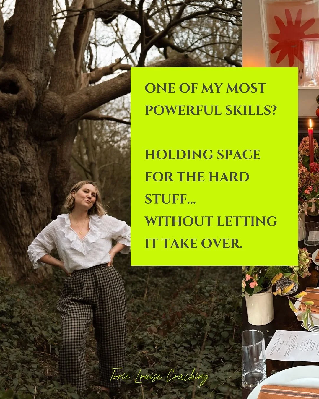 Most spaces for mothers are full of heart.
They give you solidarity. 
A sense of *I&rsquo;m not the only one* 🥹
And that matters. Truly. 

But it doesn&rsquo;t move the needle enough to stop you taking two steps forward and 2-3 steps back every coup