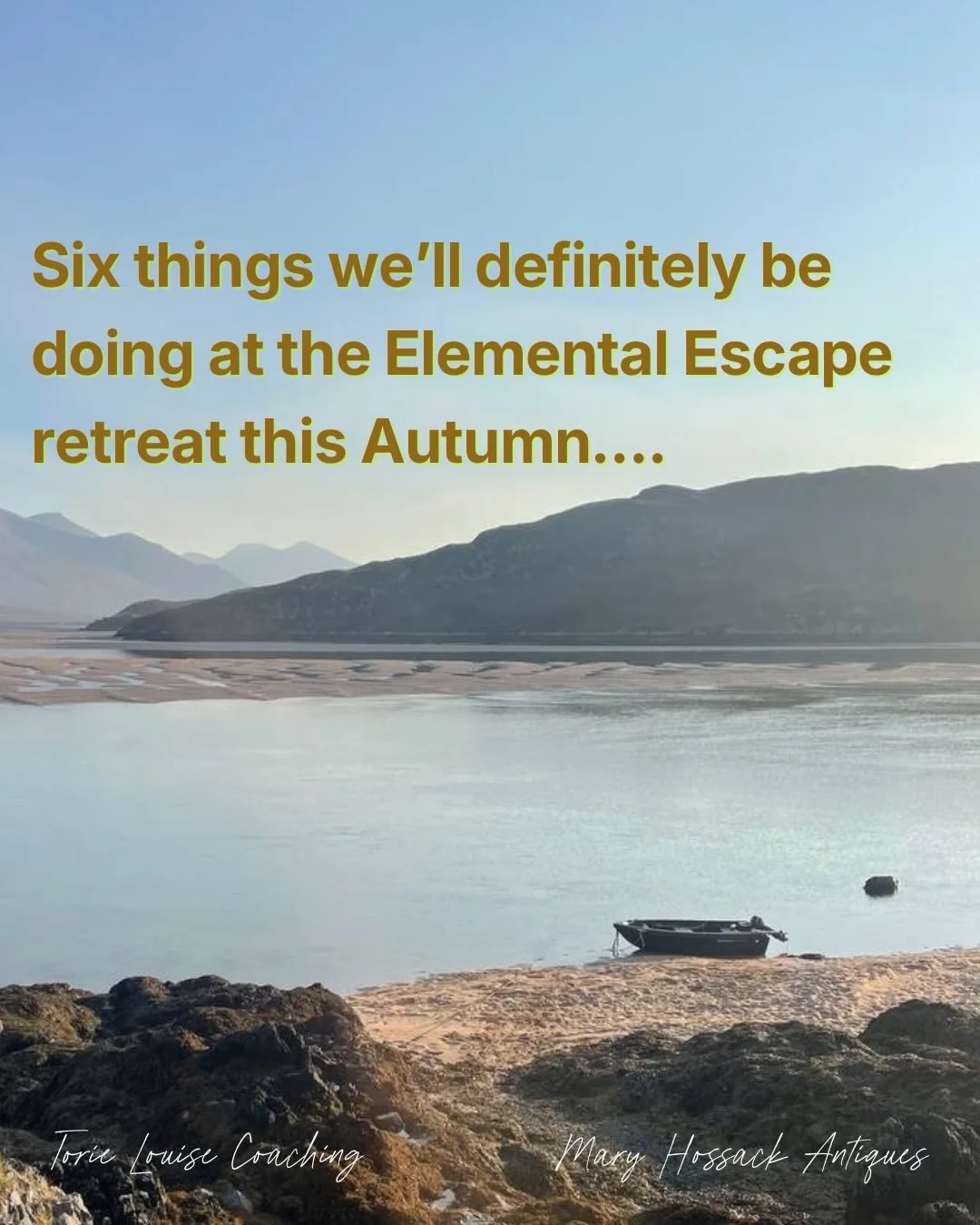 &ldquo;It&rsquo;s like you&rsquo;ve literally thought of everything.&rdquo; This feedback has stuck us with from our first Elemental Escape. 

Because that&rsquo;s *exactly* how we wanted it to feel. 

You do all of the thinking, all the time. 

You 