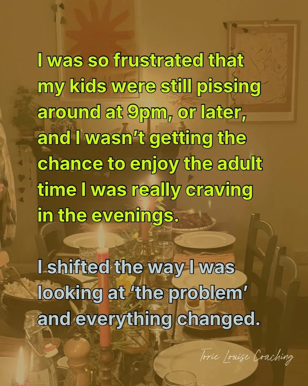 This is what happens when you stop looking at everyone and everything on the outside as the problem, and start focusing on what really matters. 

The frustrating, difficult, messy parts of life continue to exist. 

But instead of letting them be the 