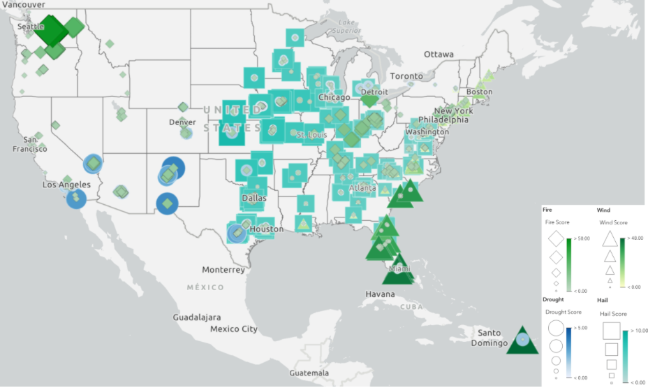 Cloudy with a Chance of Data Loss: Modelling the Physical Climate Risk of U.S. Data Centres