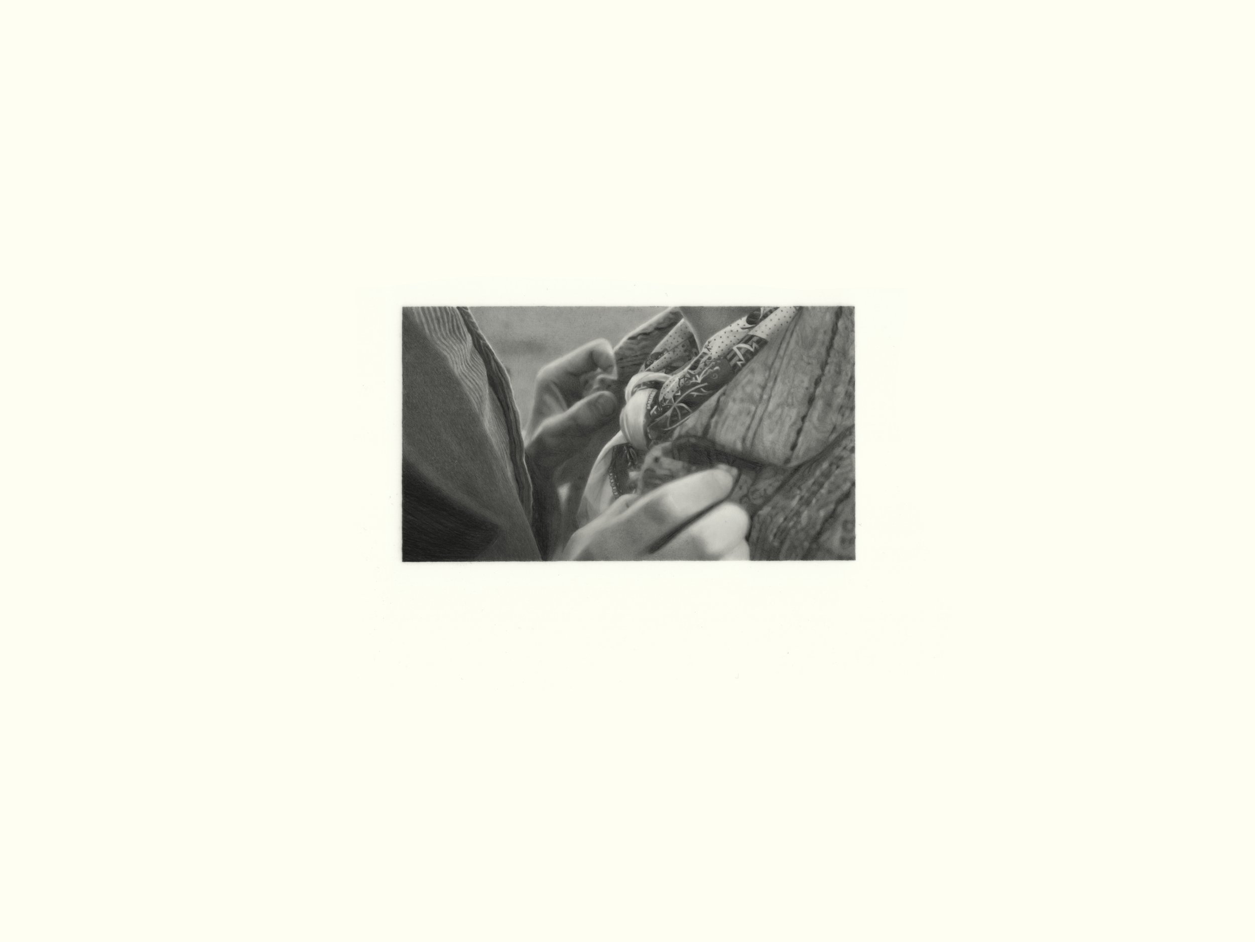 Someone will know we were here, 2025
Pencil on drafting film
6.2 x 11 cm