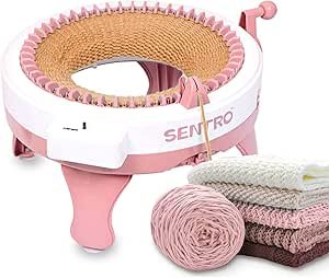 Learning how to use a Knitting Machine
