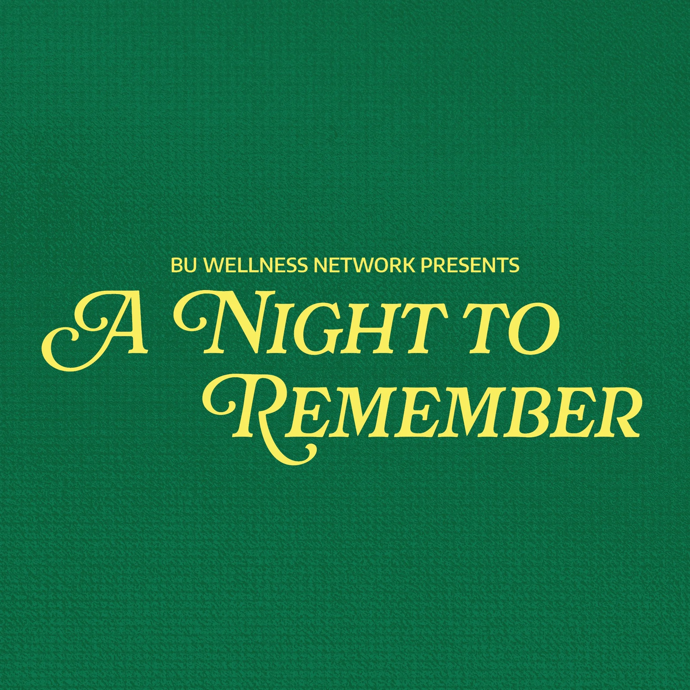 A Night to Remember