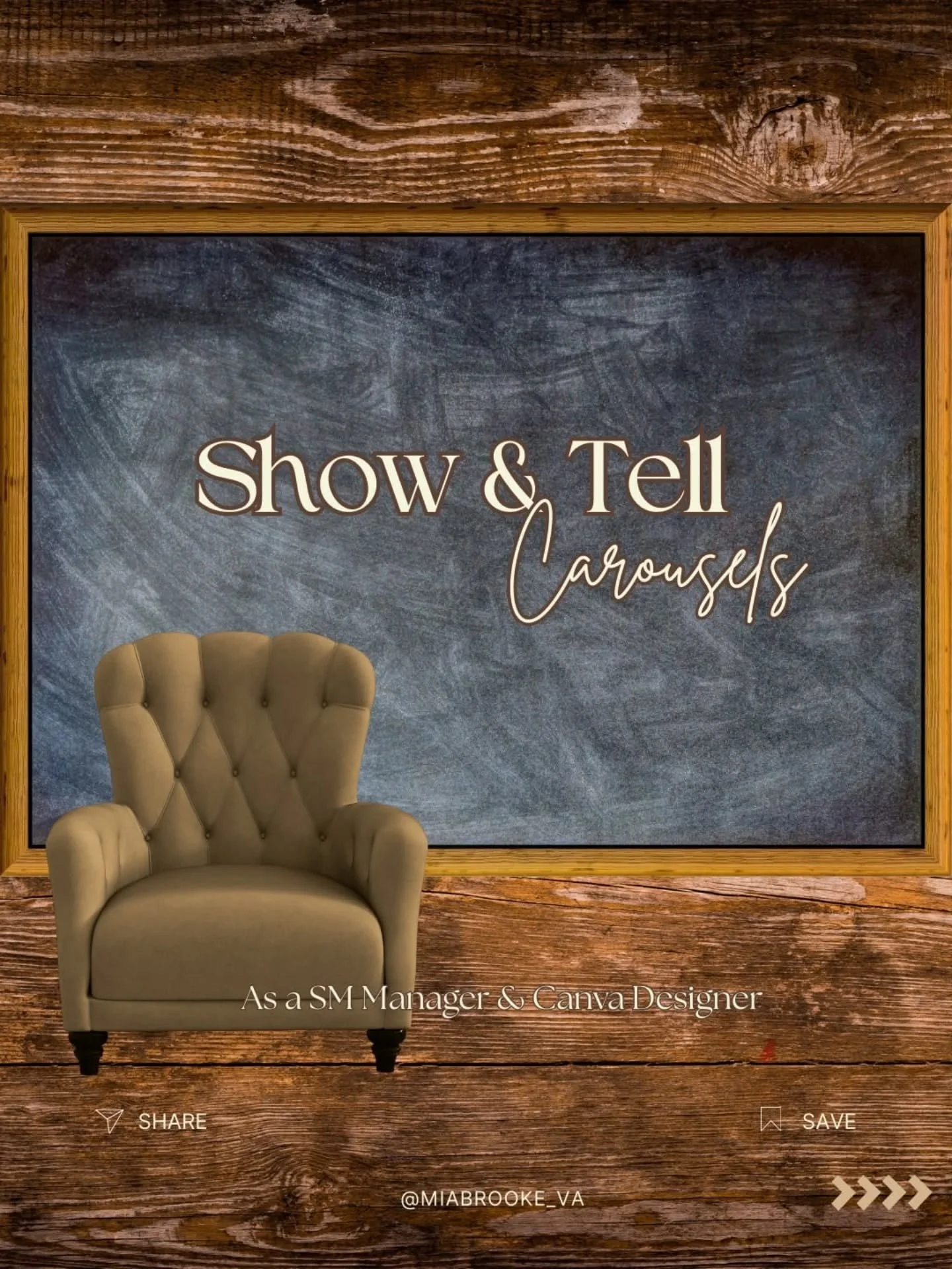 ✨ SHOW &amp; TELL &mdash; CAROUSEL EDITION ✨

One of my favourite parts of managing socials + designing in Canva is creating carousels that actually work &mdash; the kind that stop the scroll, tell a story and guide your audience straight to a clear 