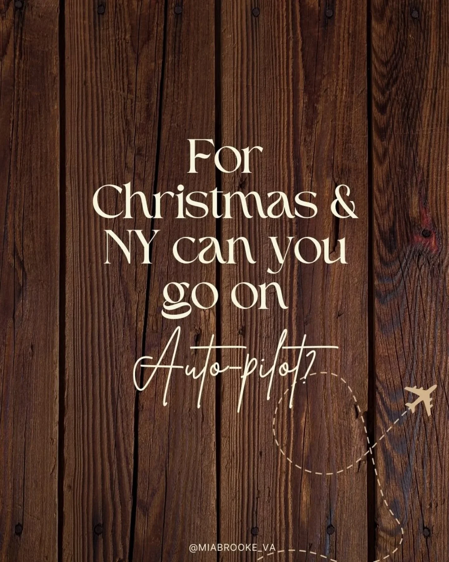 Imagine heading into Christmas &amp; New Year knowing your emails, socials and client comms are running on autopilot&hellip; even while you&rsquo;re switching off. 🎄🛫

If you&rsquo;re tired of scrambling to keep up with:
✨ Holiday promotions
✨ Last