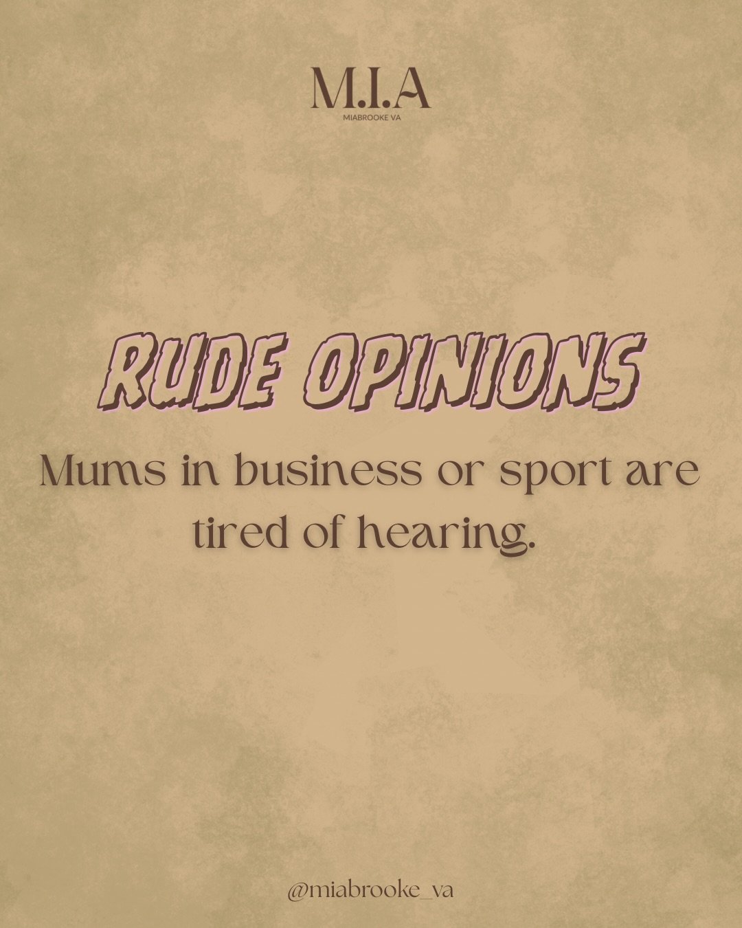 After seeing the backlash @paigeyhadley recently received I was mortified &amp; disappointed - but surprised? 

Not really. How are we still here?&nbsp;😤

Motherhood should never mean the end of your ambition, identity, passions or dreams.
You can l