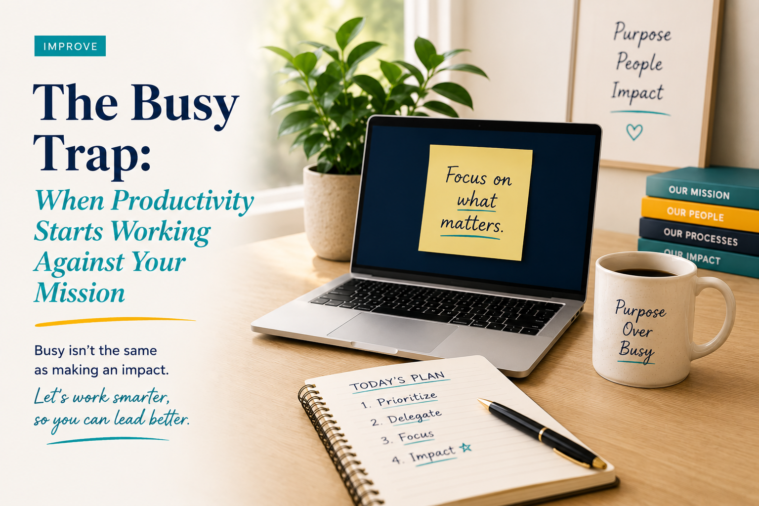 The Busy Trap: When Productivity Starts Working Against Your Mission