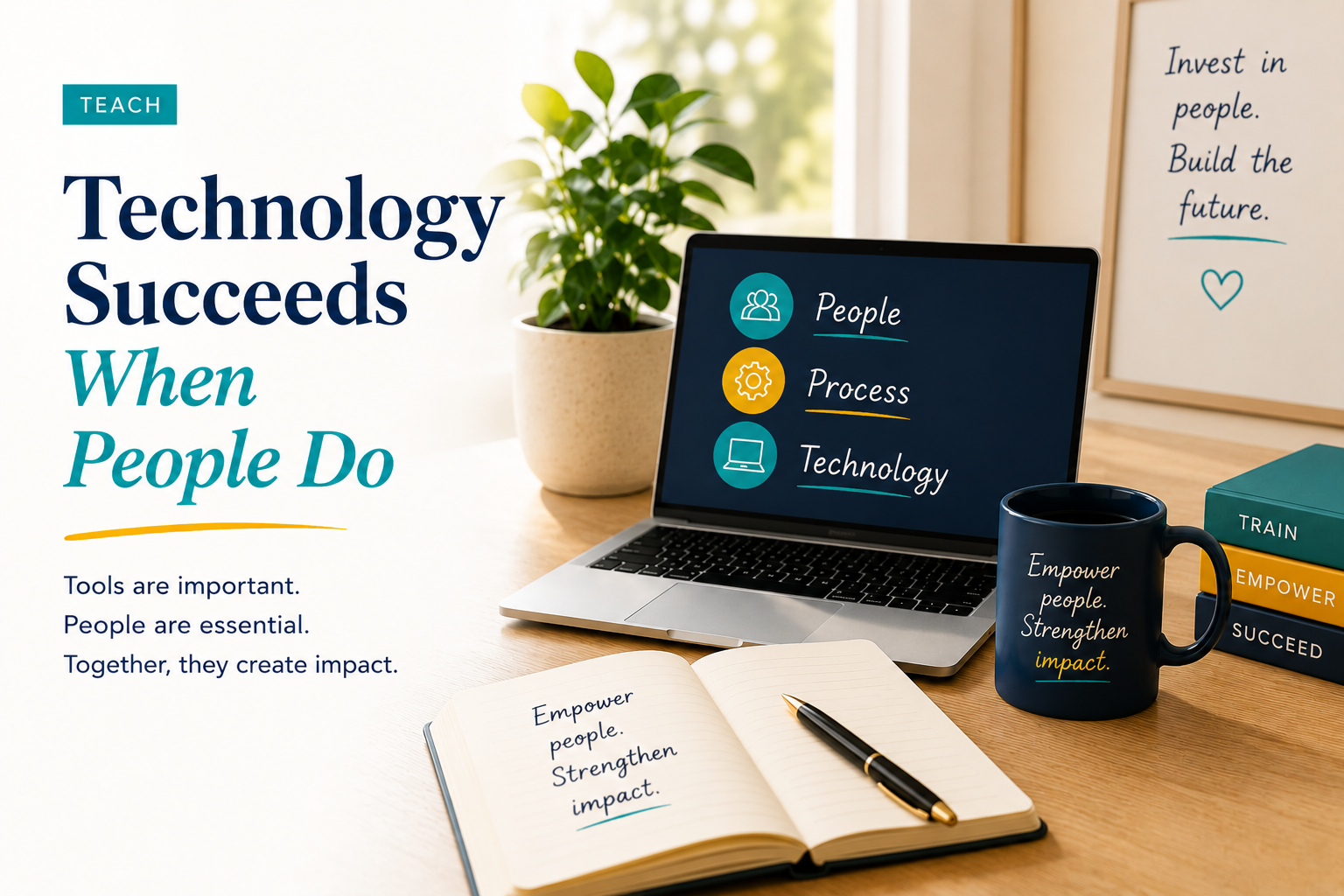 Technology Succeeds When People Do