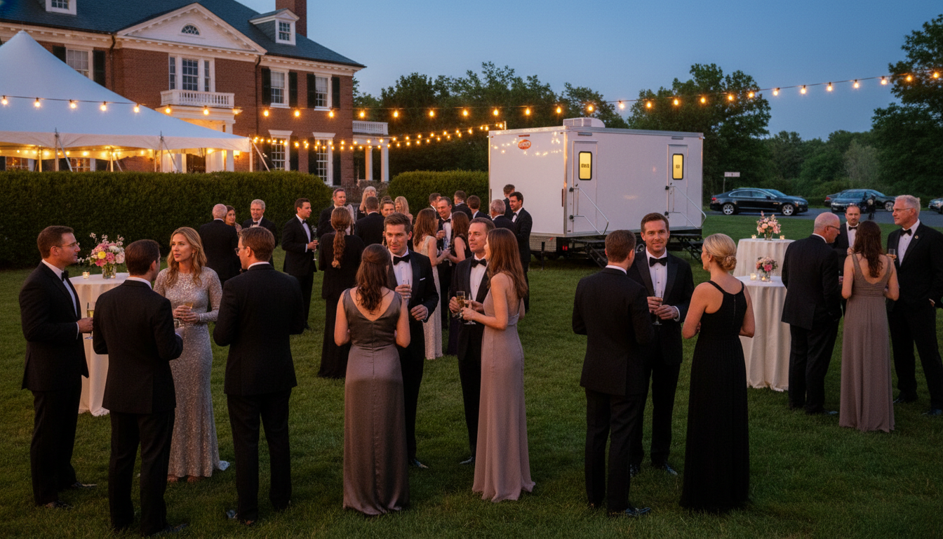 event restroom trailer rentals Morristown NJ