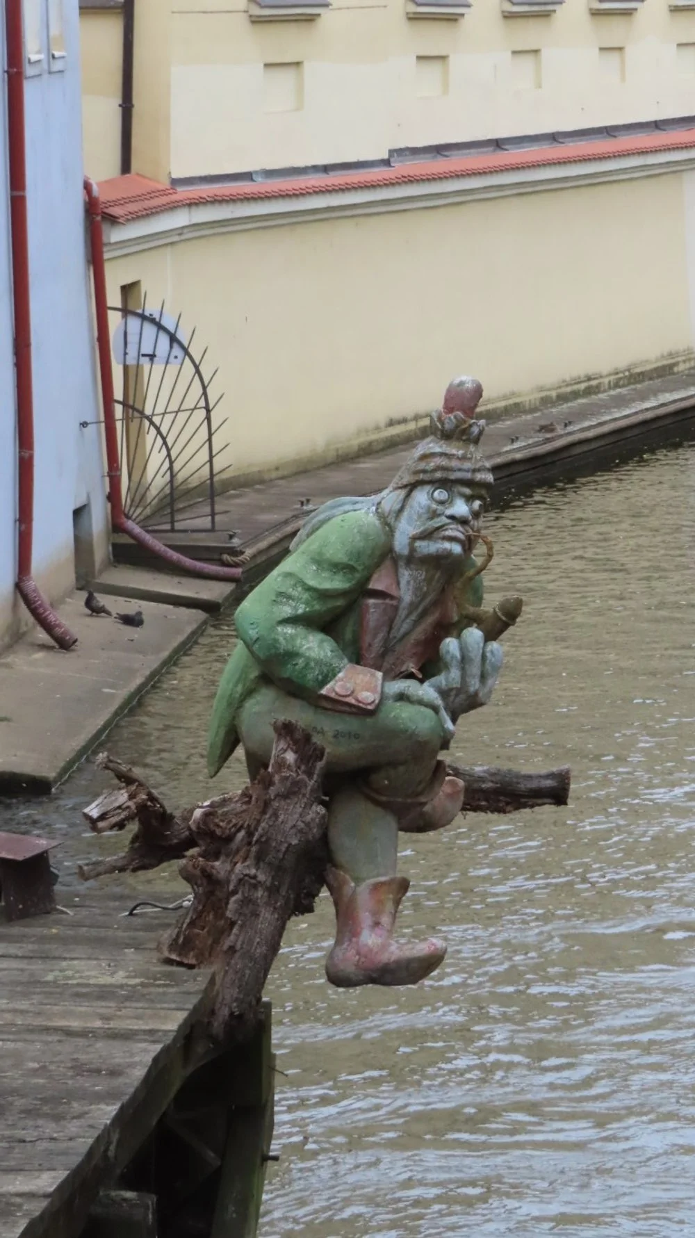 Kabourek, a grumpy old water Goblin.